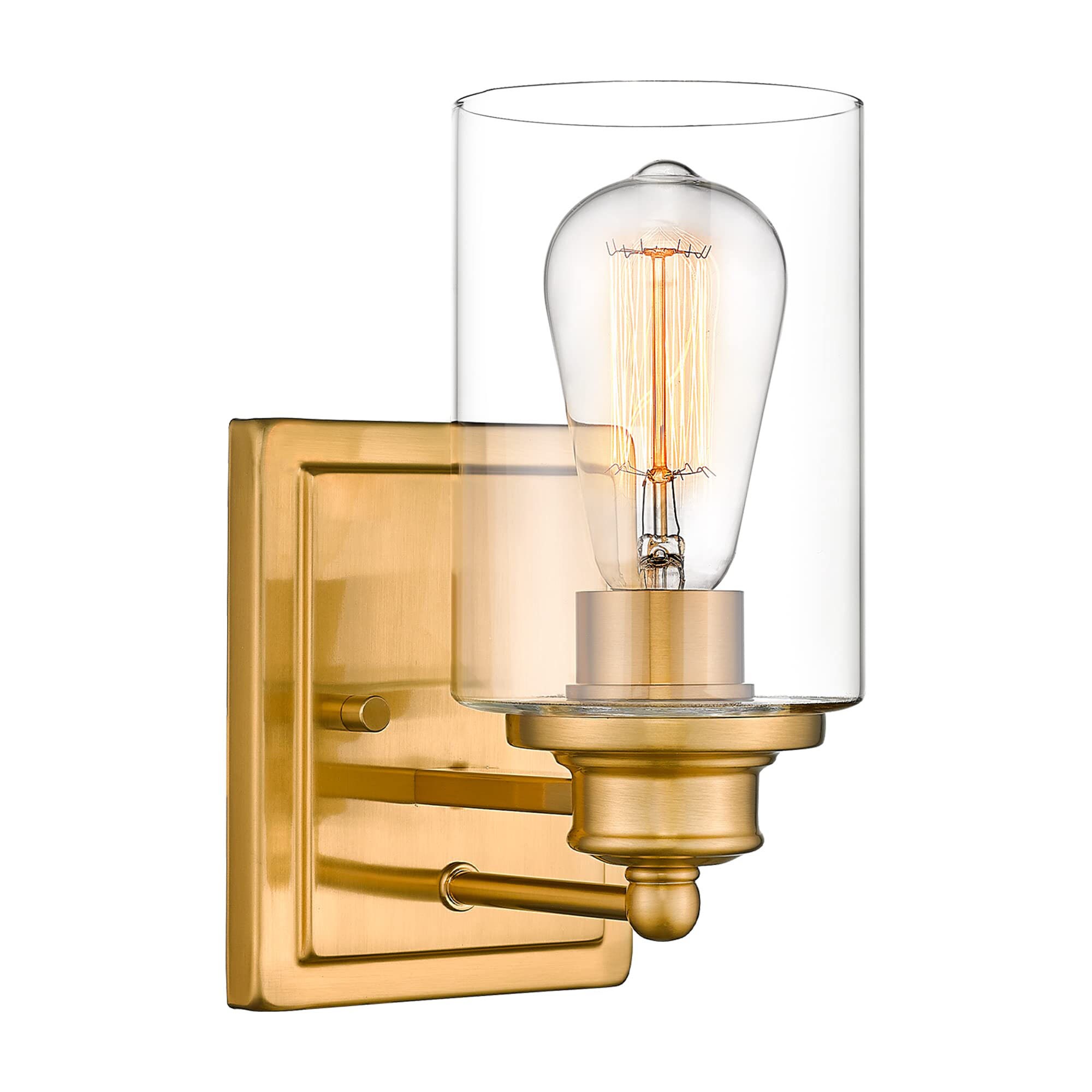 LTMATE LS5HLT63B BG JAZAVA 5-in 1 -Light Brushed Gold Modern/contemporary Vanity light