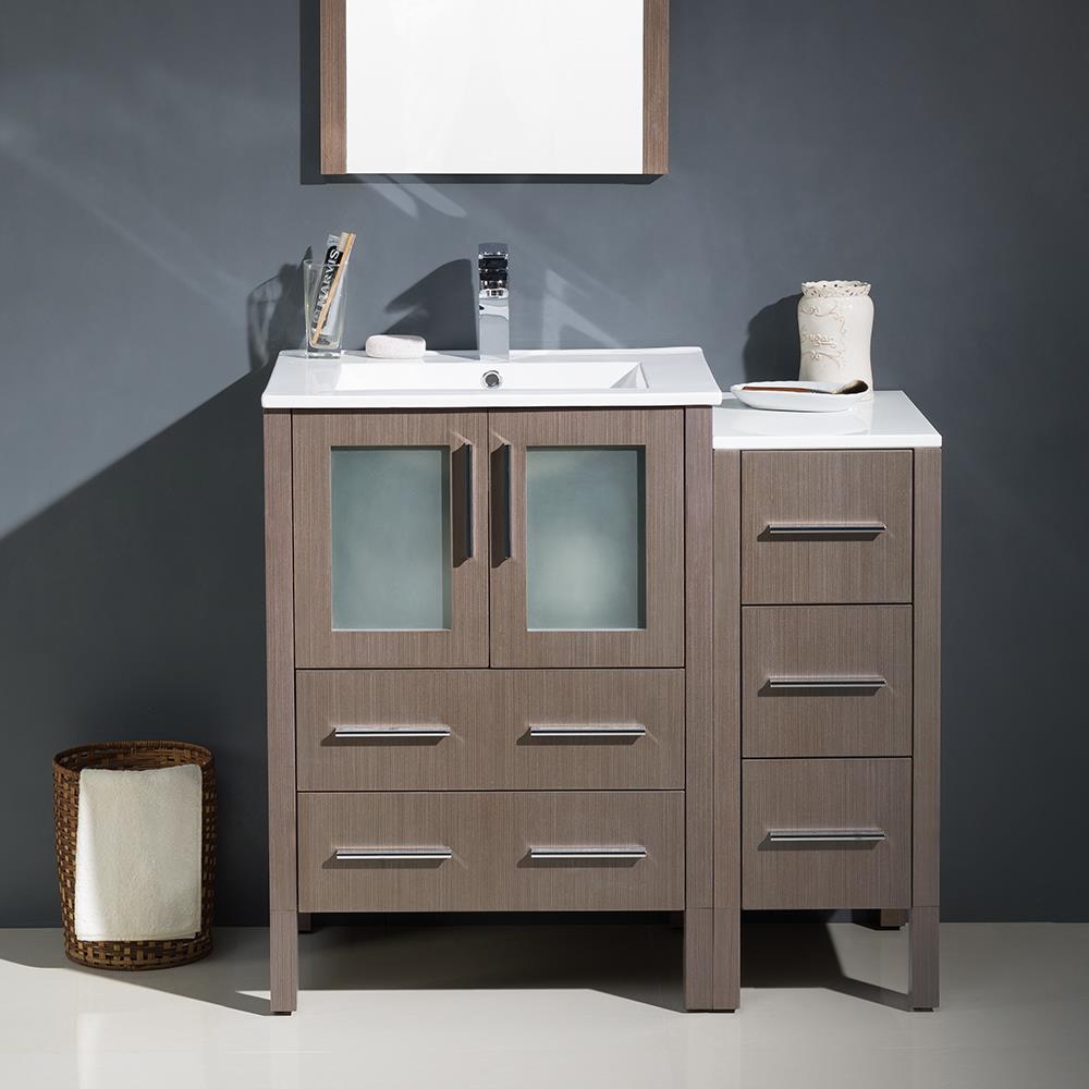 Fresca FVN62-2412GO-UNS Bath-Vanity-Combo - View #3