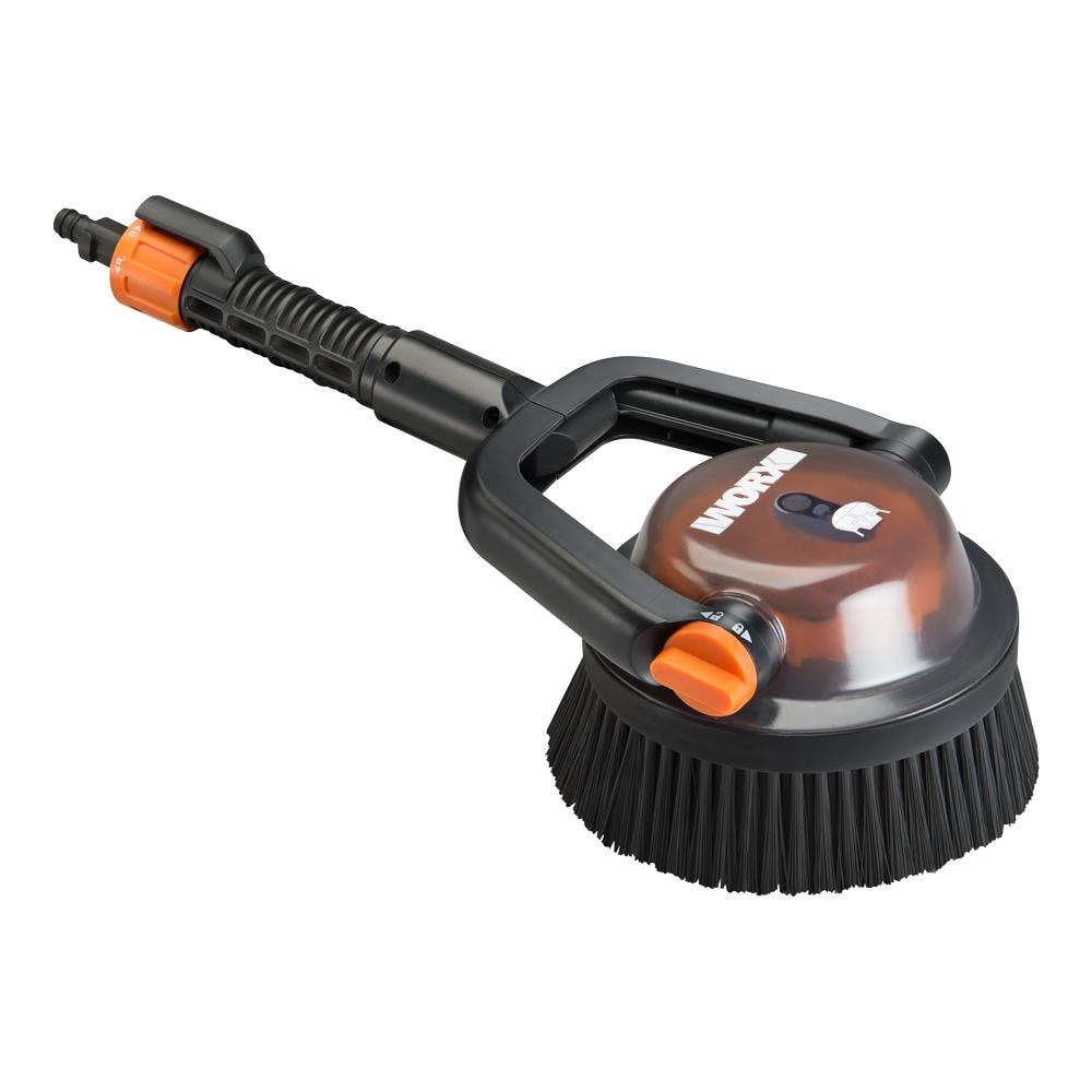 WORX Hydroshot Adjustable Power Scrubber with Quick Snap Connection (Hard  Bristles) in the Pressure Washer Parts department at