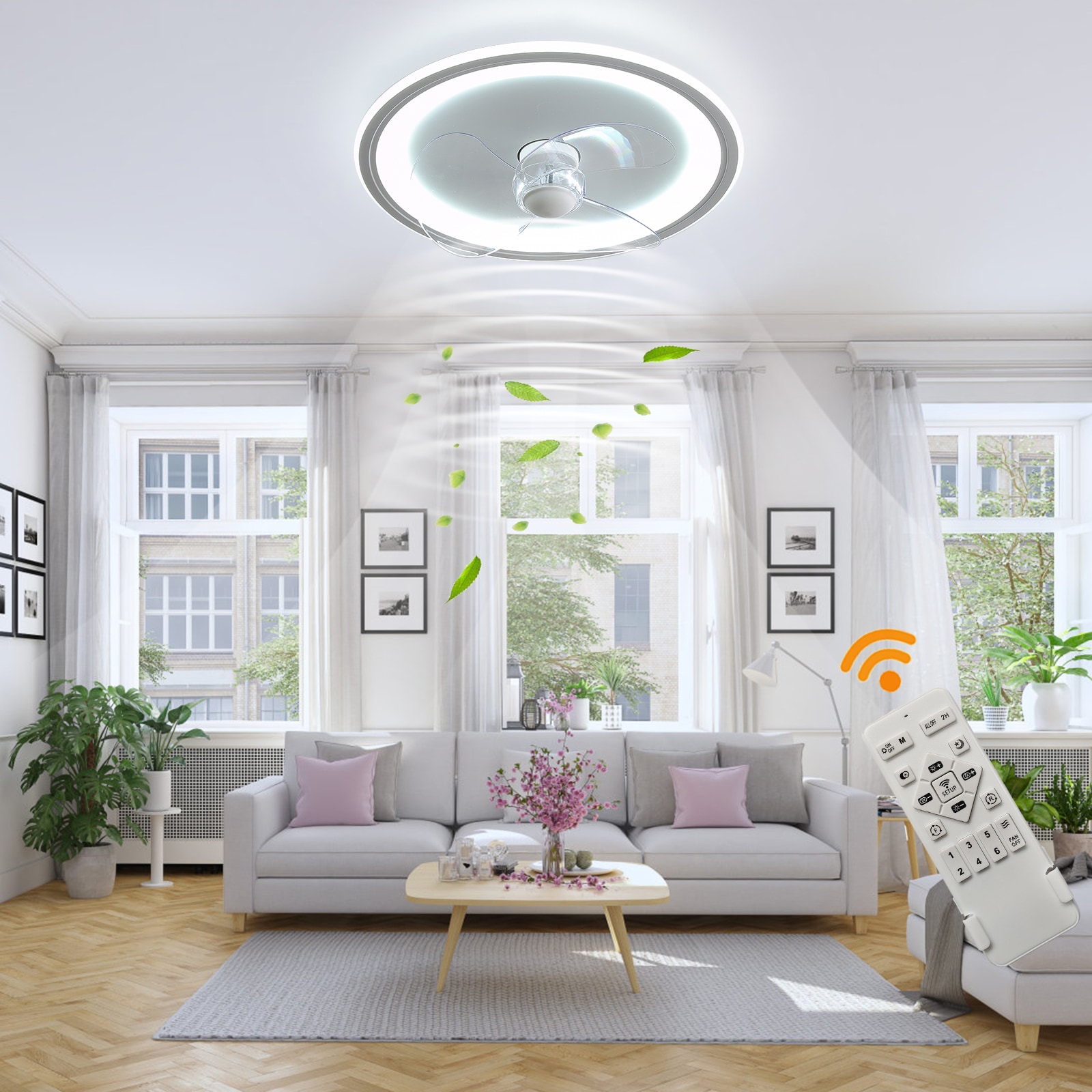 Oukaning HG-HCXLST-4666-US Ceiling-Fans - View #14