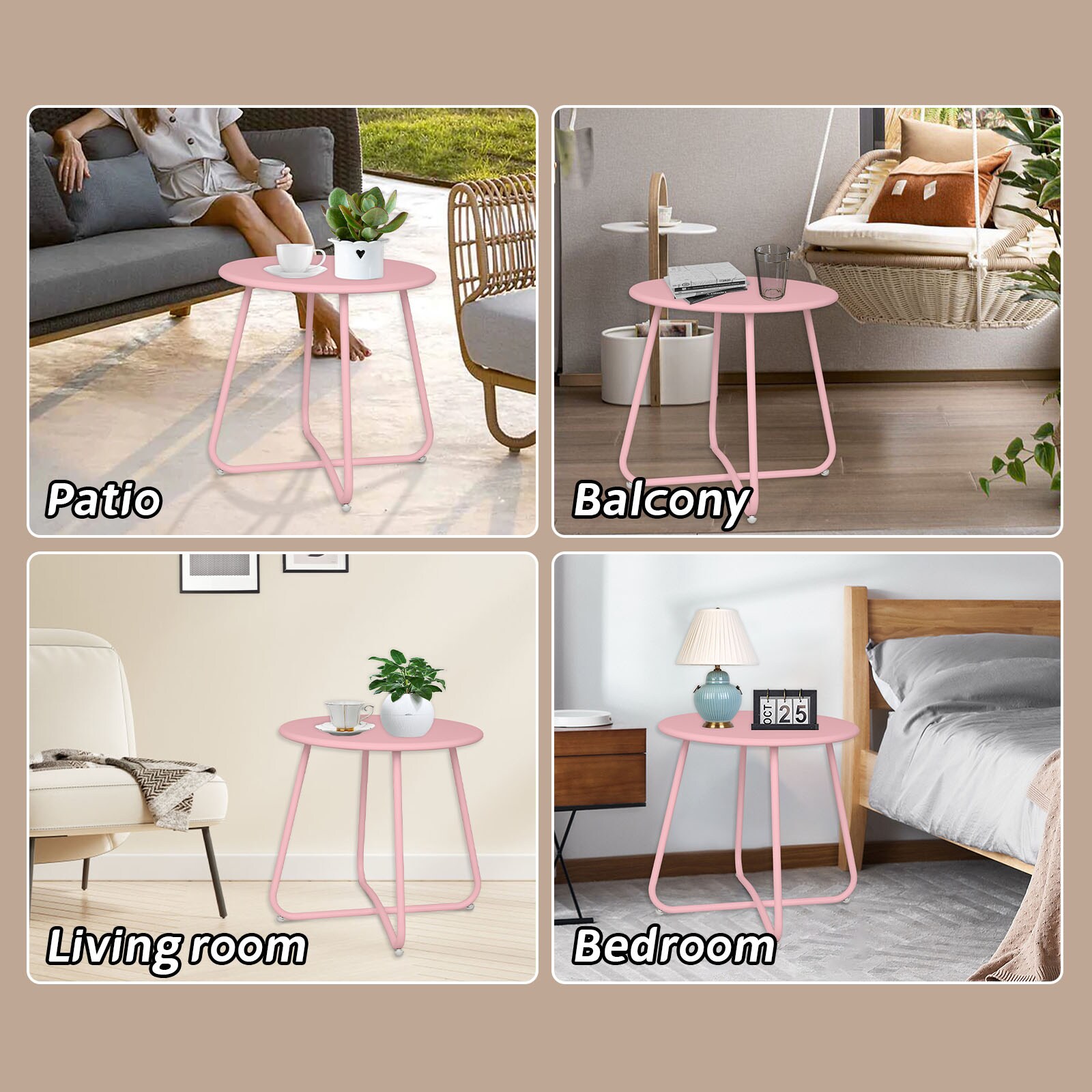 Tinyhomie LW-L-D45289057 Patio-Tables - View #2