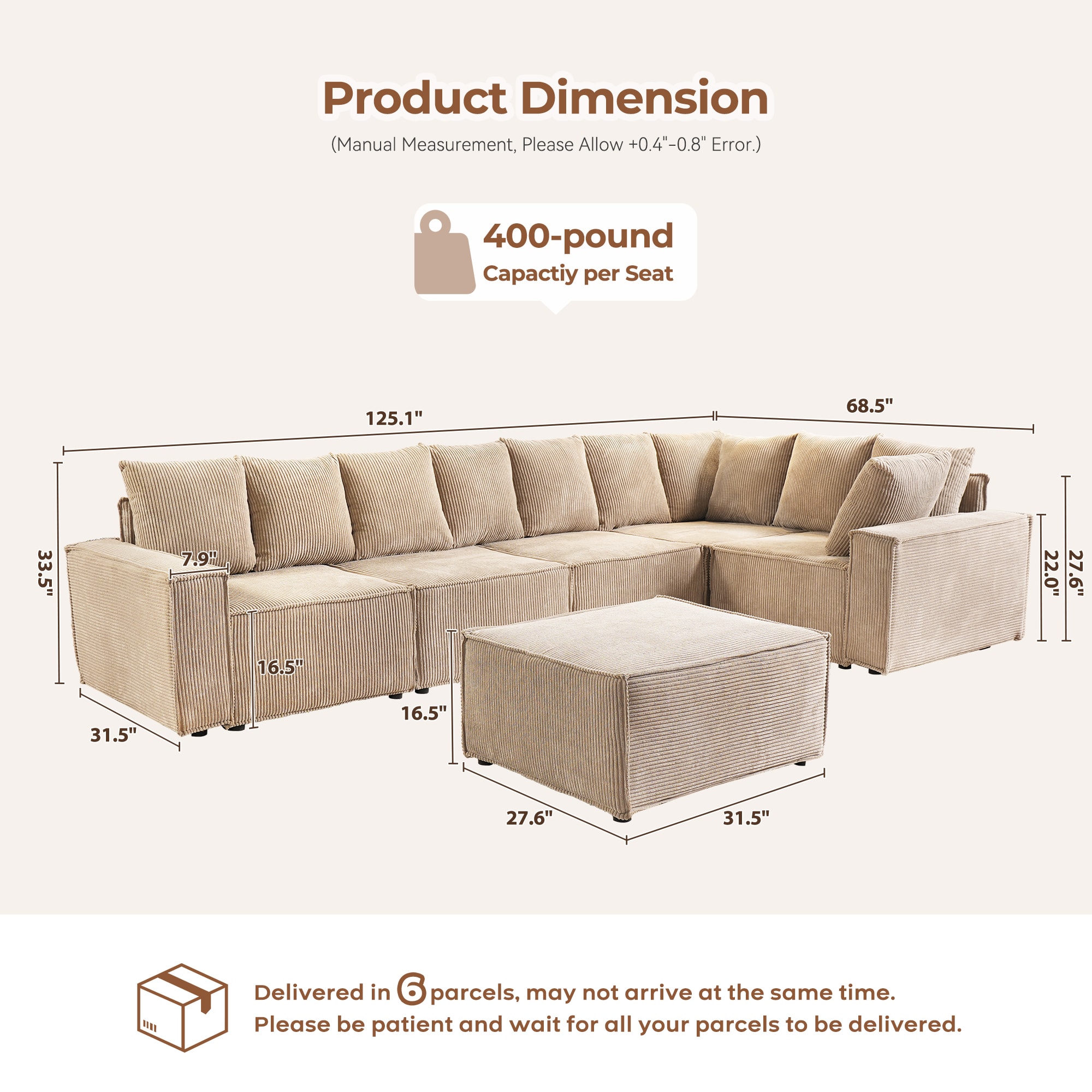 ALTRIGUS 6L-GOGO800-61-AL Sofas-Loveseats - View #3