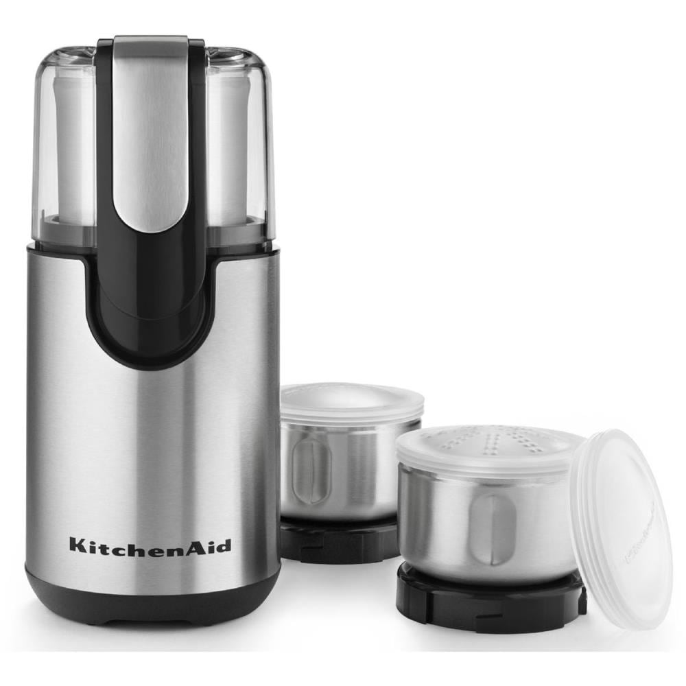 Kalorik Stainless Steel Coffee And Spice Grinder In Black