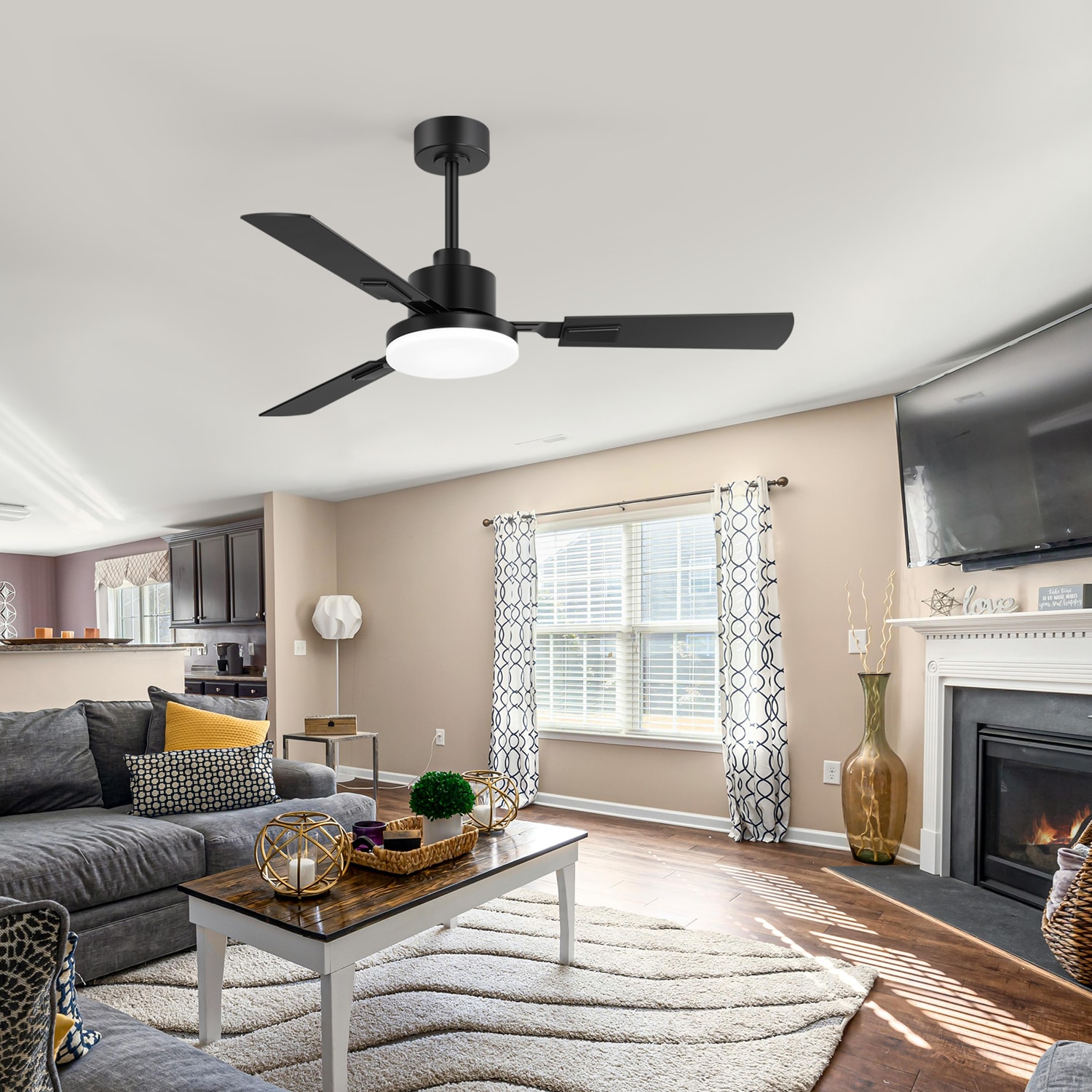 Breezary 32029-BK Ceiling-Fans - View #9