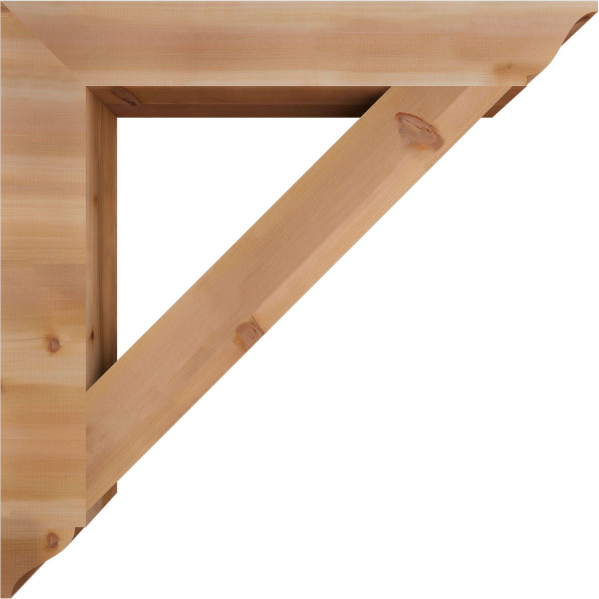 Ekena Millwork BKT06X42X42TRA01SWR Exterior-Brackets-Braces - View #3
