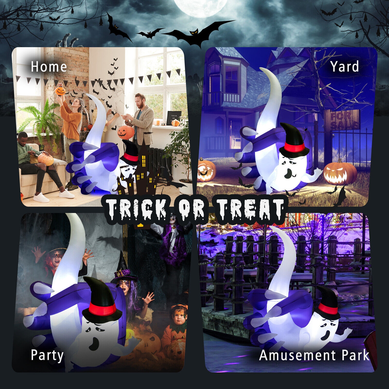 WELLFOR HYG23896US Outdoor-Halloween-Decor - View #5
