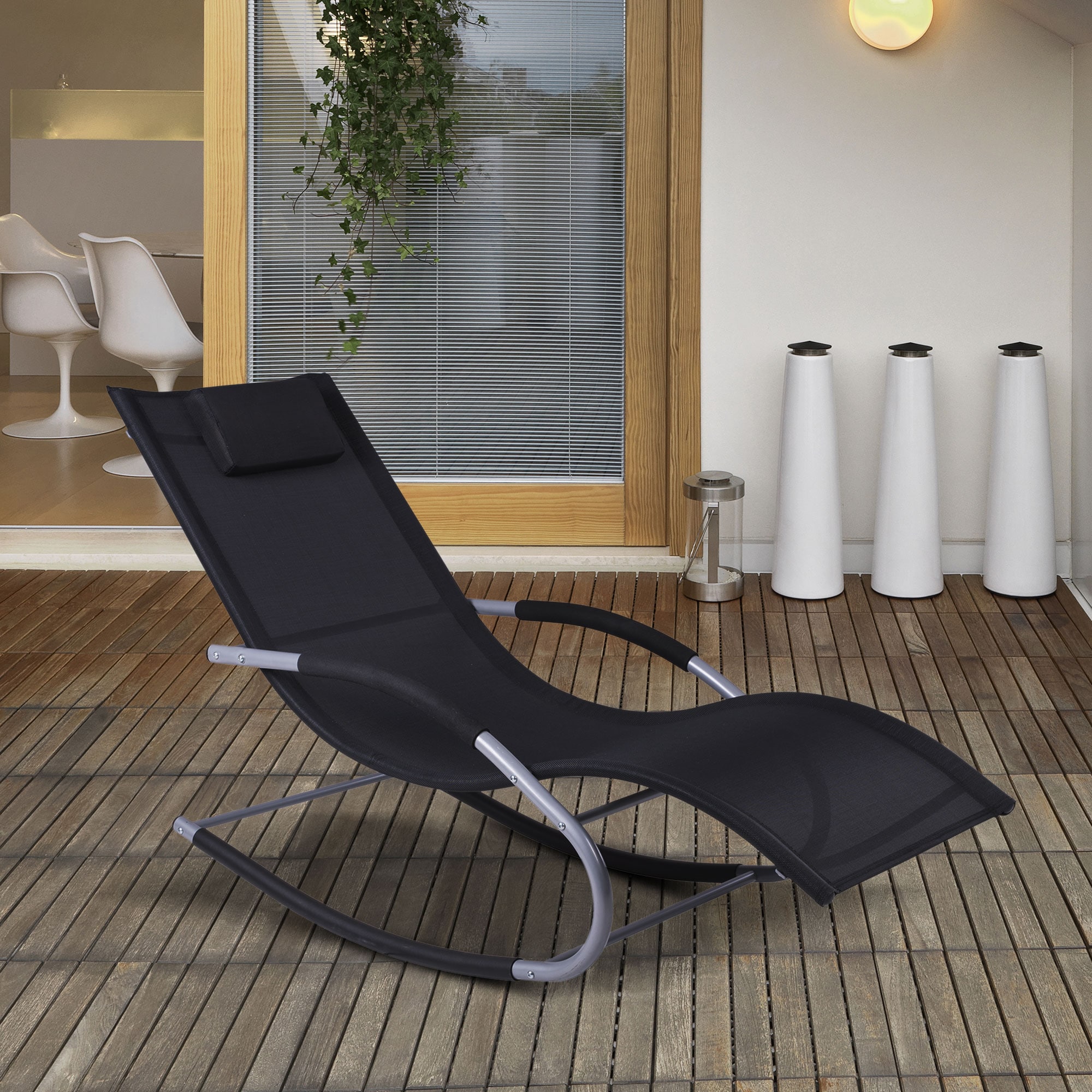 Outsunny 84A-091 Patio-Chairs - View #2