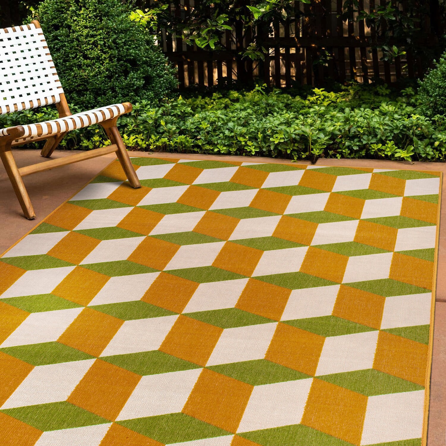 World Rug Gallery 9016ORANGE8X10 rugs - View #3