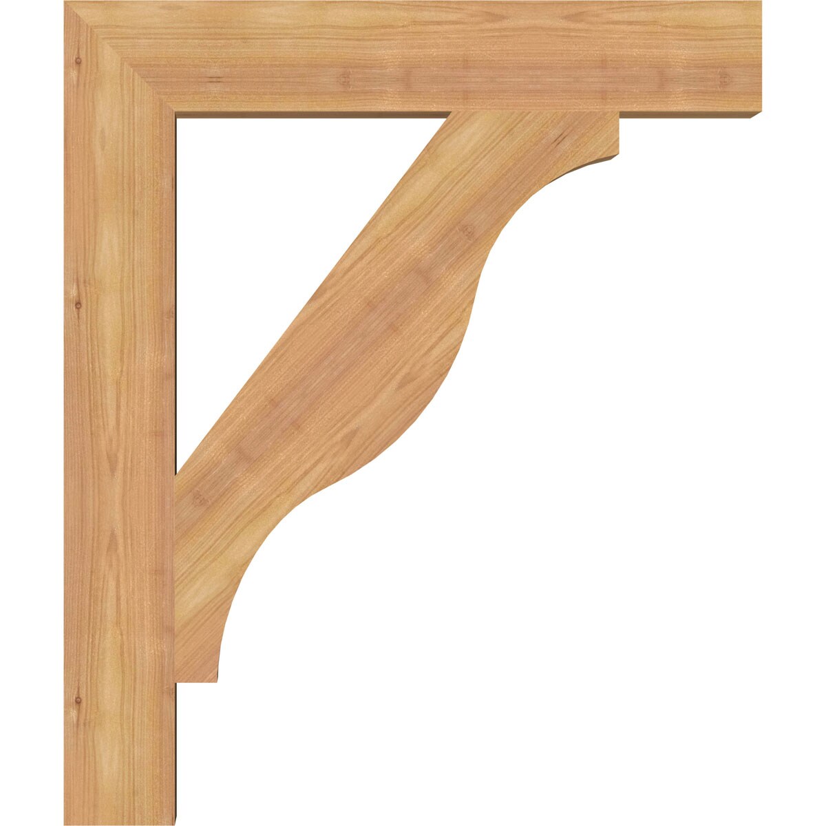 Ekena Millwork BKT04X22X26FST05SWR Exterior-Brackets-Braces - View #3