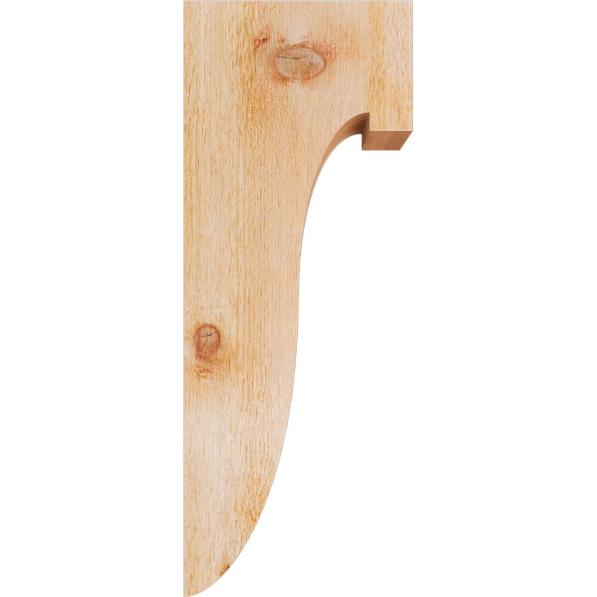 Ekena Millwork COR04X10X26DEL00RWR corbels - View #3