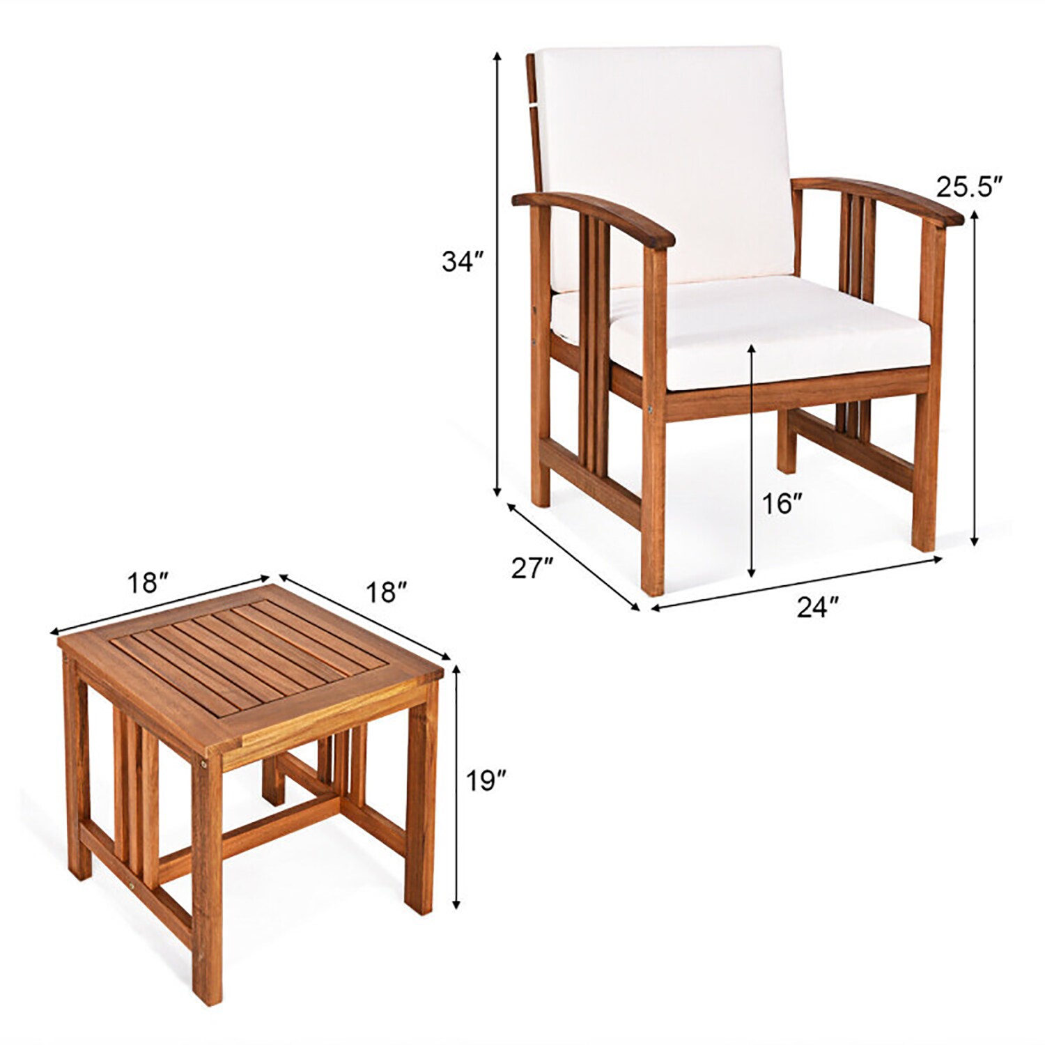 GZMR GZ-W1710474 Patio-Conversation-Sets - View #12