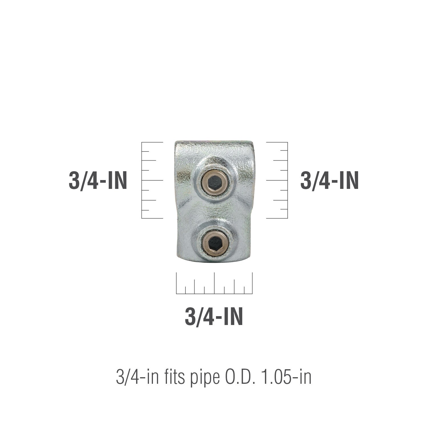 SteelTek 670-104HC Structural-Pipe-Fittings - View #3