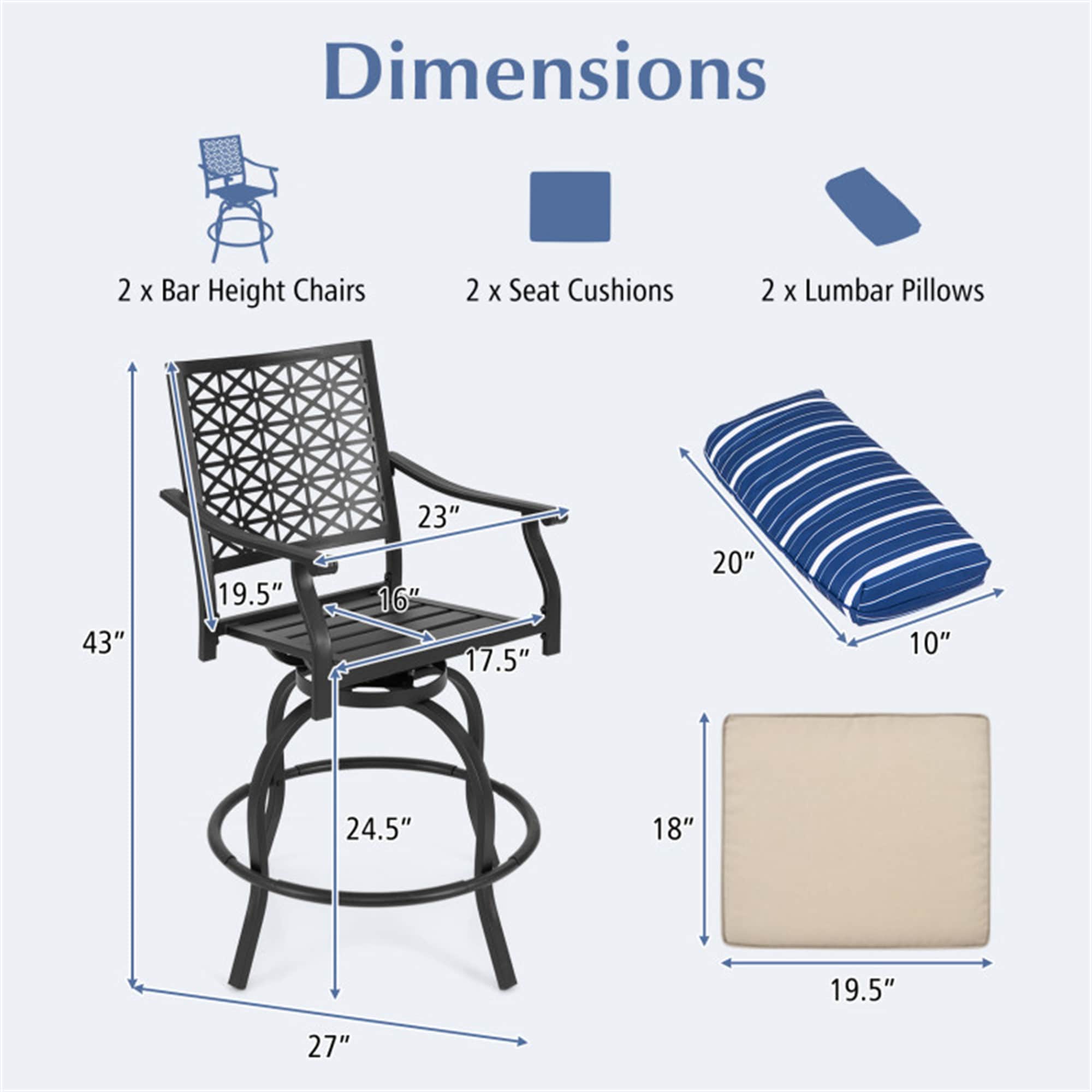 BABOOM BOM-P174470-OR Patio-Chairs - View #3