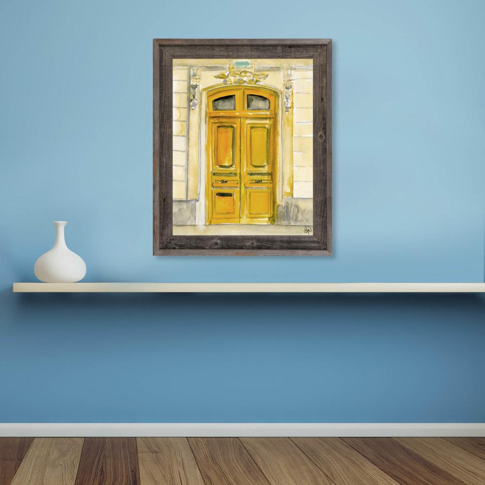 Creative Gallery EUR000416FRA20X24BW Wall-Art - View #2