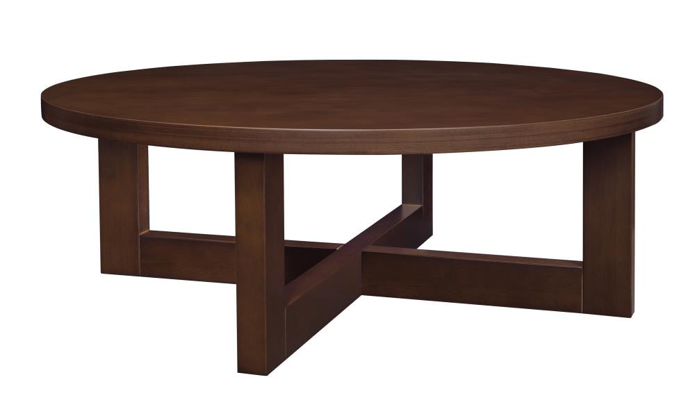 Regency HWTC3713MW Chloe Mocha Walnut Wood Modern Coffee Table