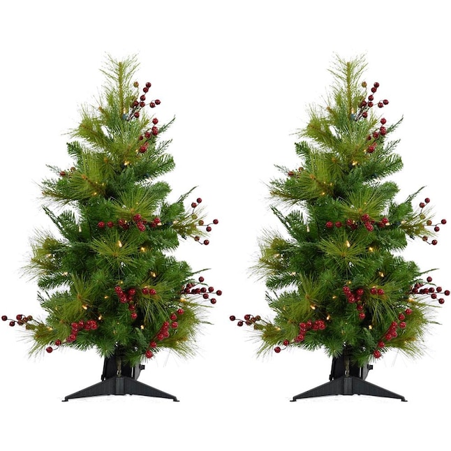 Artificial Tree, Outdoor Lighted Faux Trees