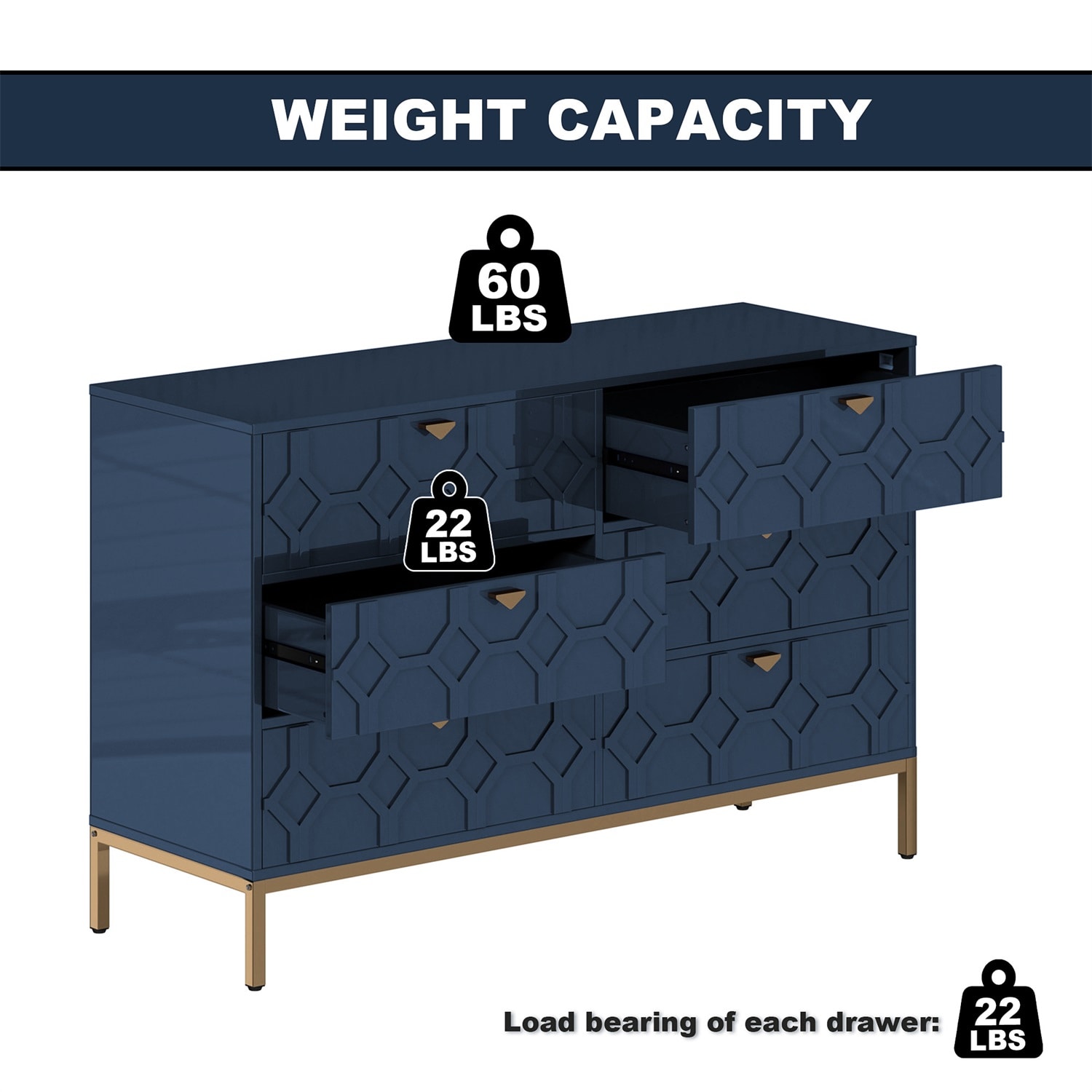 Mondawe MO-JH-009016-BL dressers - View #4