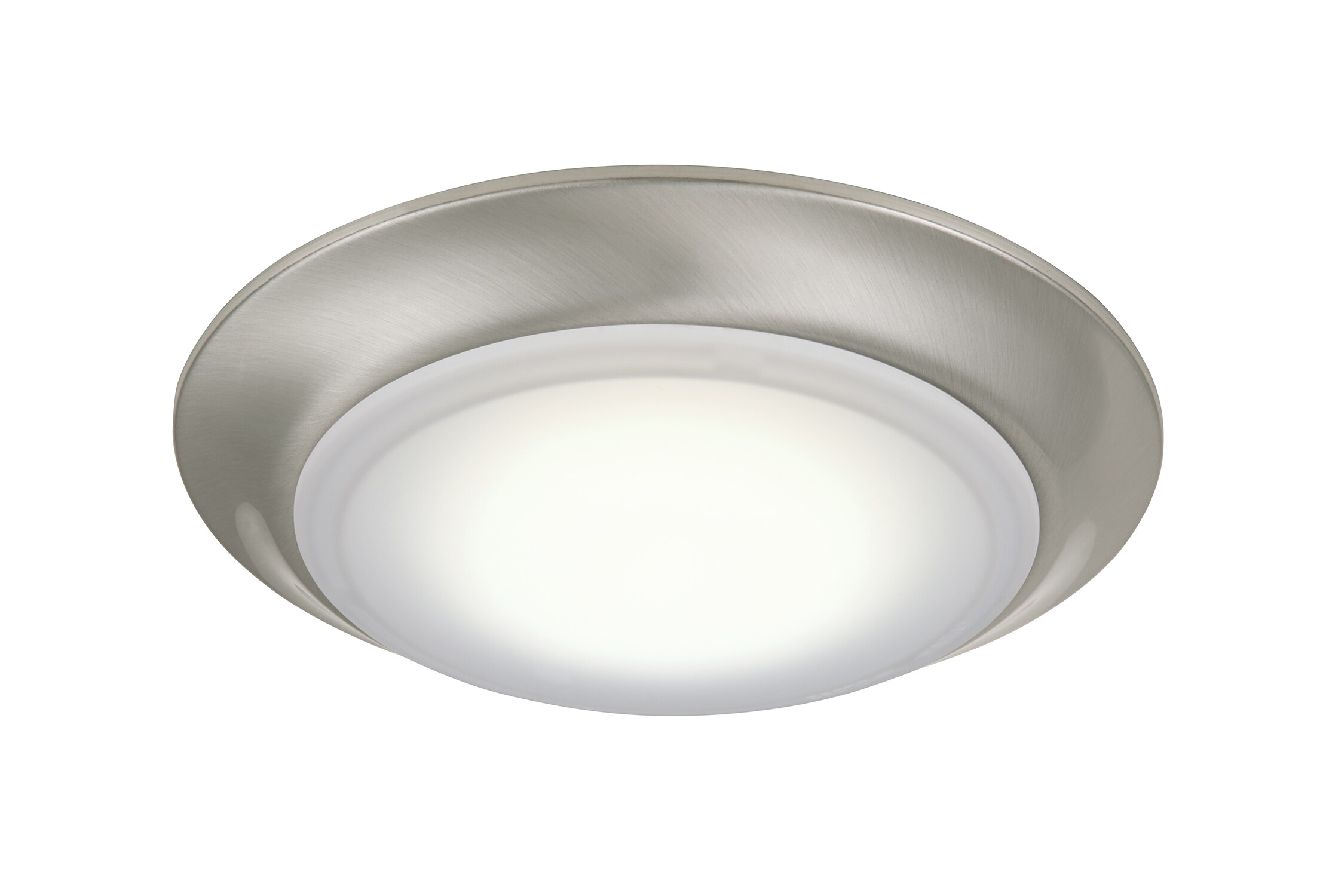 Craftmade X6207-BNK-LED X62 series 1-Light Brushed Nickel LED Flush Mount Light ENERGY STAR