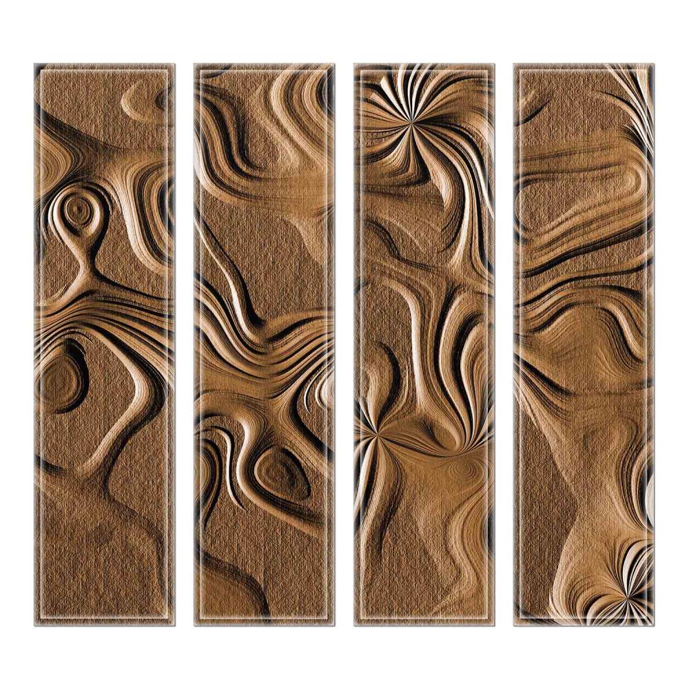Instant Mosaic 4830102 Upscale Designs 32-Pack Multicolor 3-in x 12-in Glossy Glass Random Wall Tile