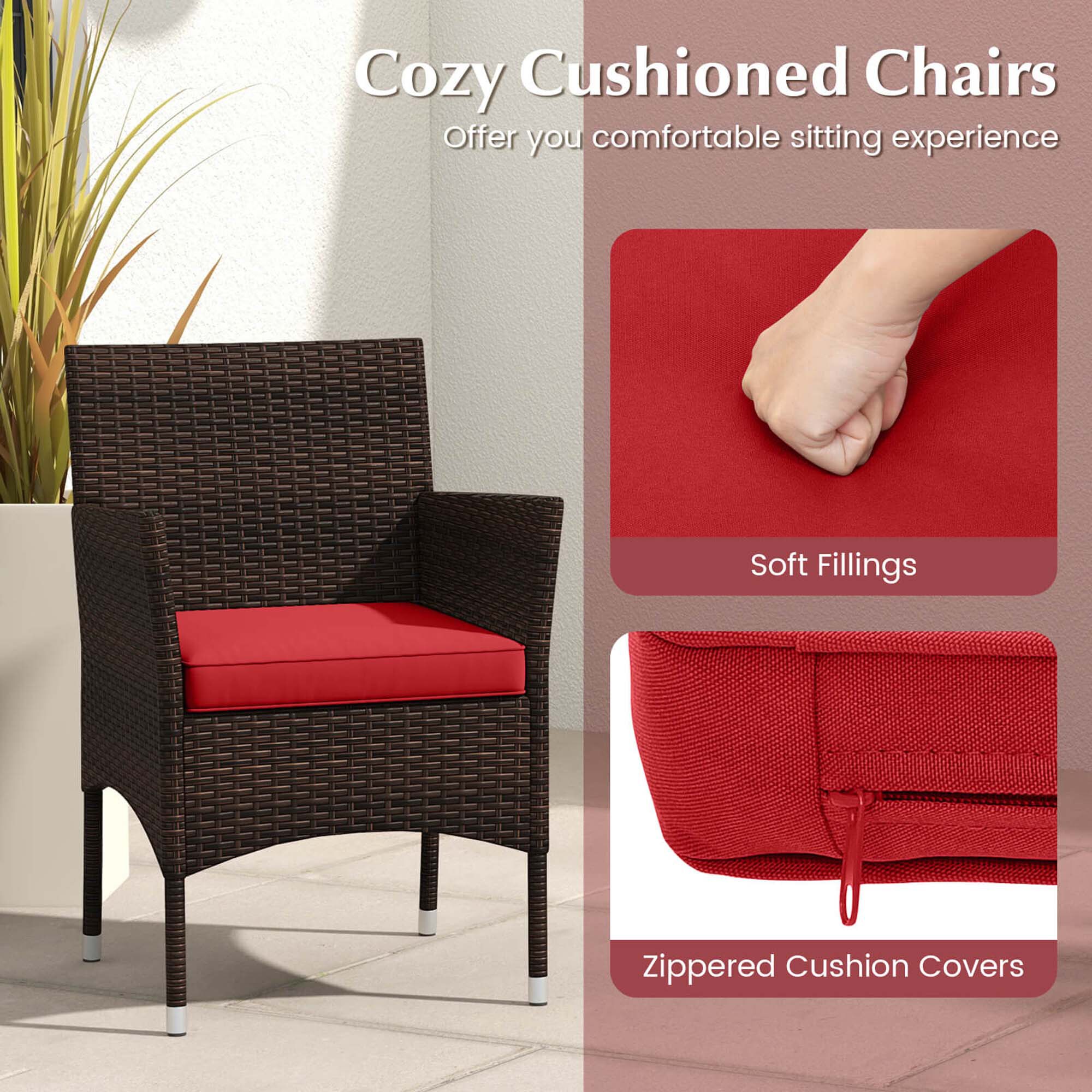 Costway HCST05249 Patio-Conversation-Sets - View #5