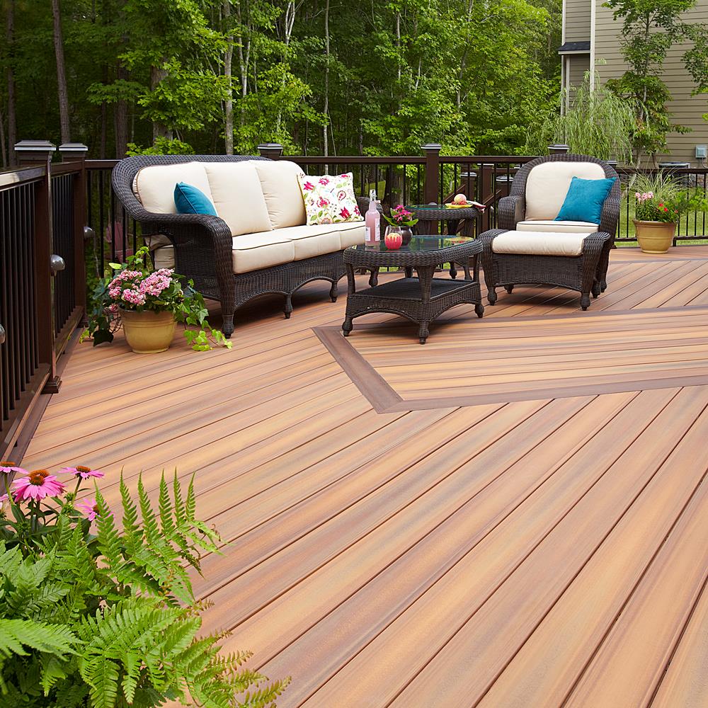 Fiberon Horizon 1-in x 5-in x 20-ft Ipe Composite Deck Board at Lowes.com