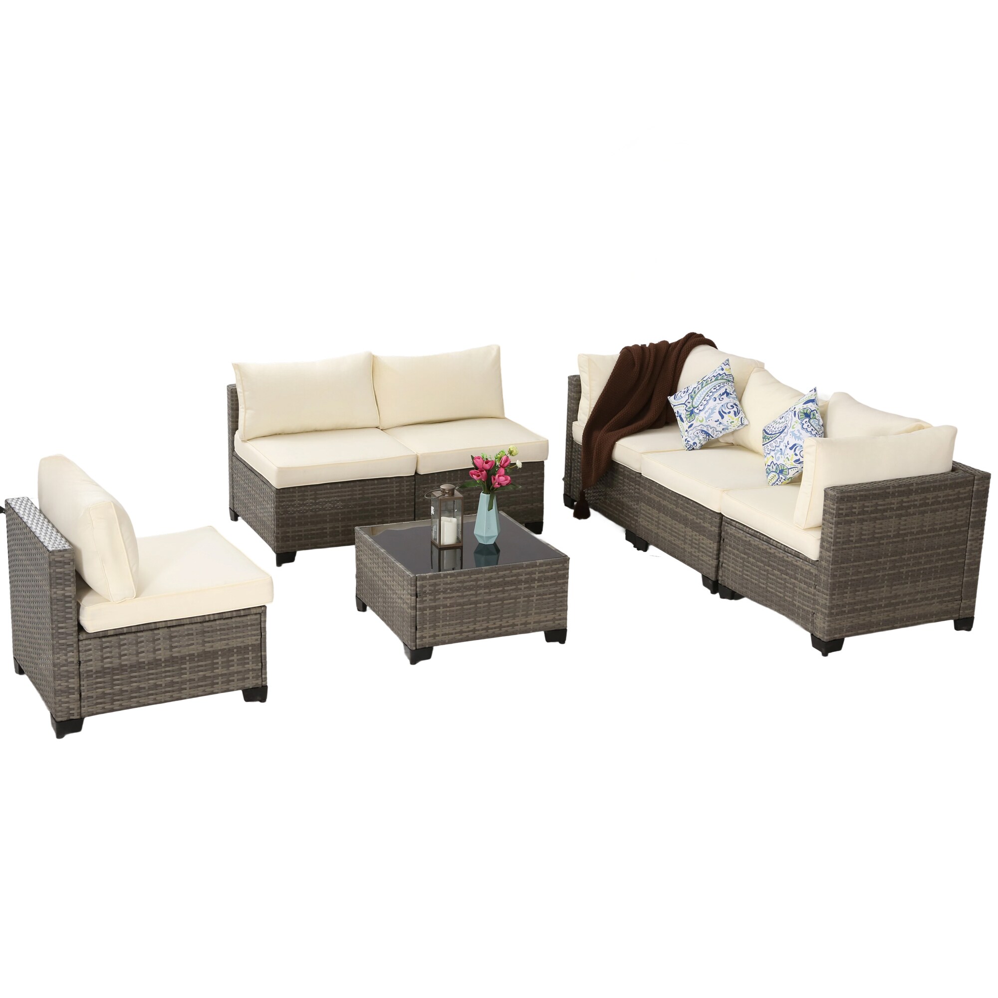 EarlGrove LS-F5782-KH0078 Patio-Conversation-Sets - View #4
