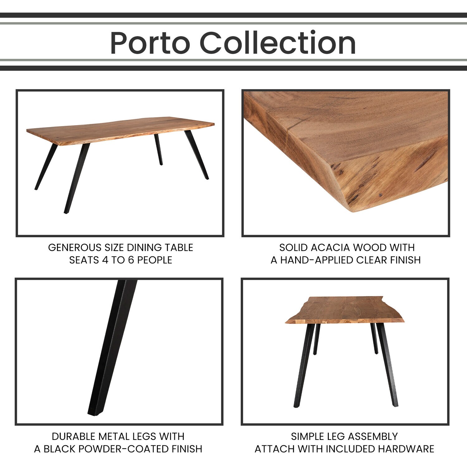 Hanover HDR010-NAT Dining-Tables - View #4