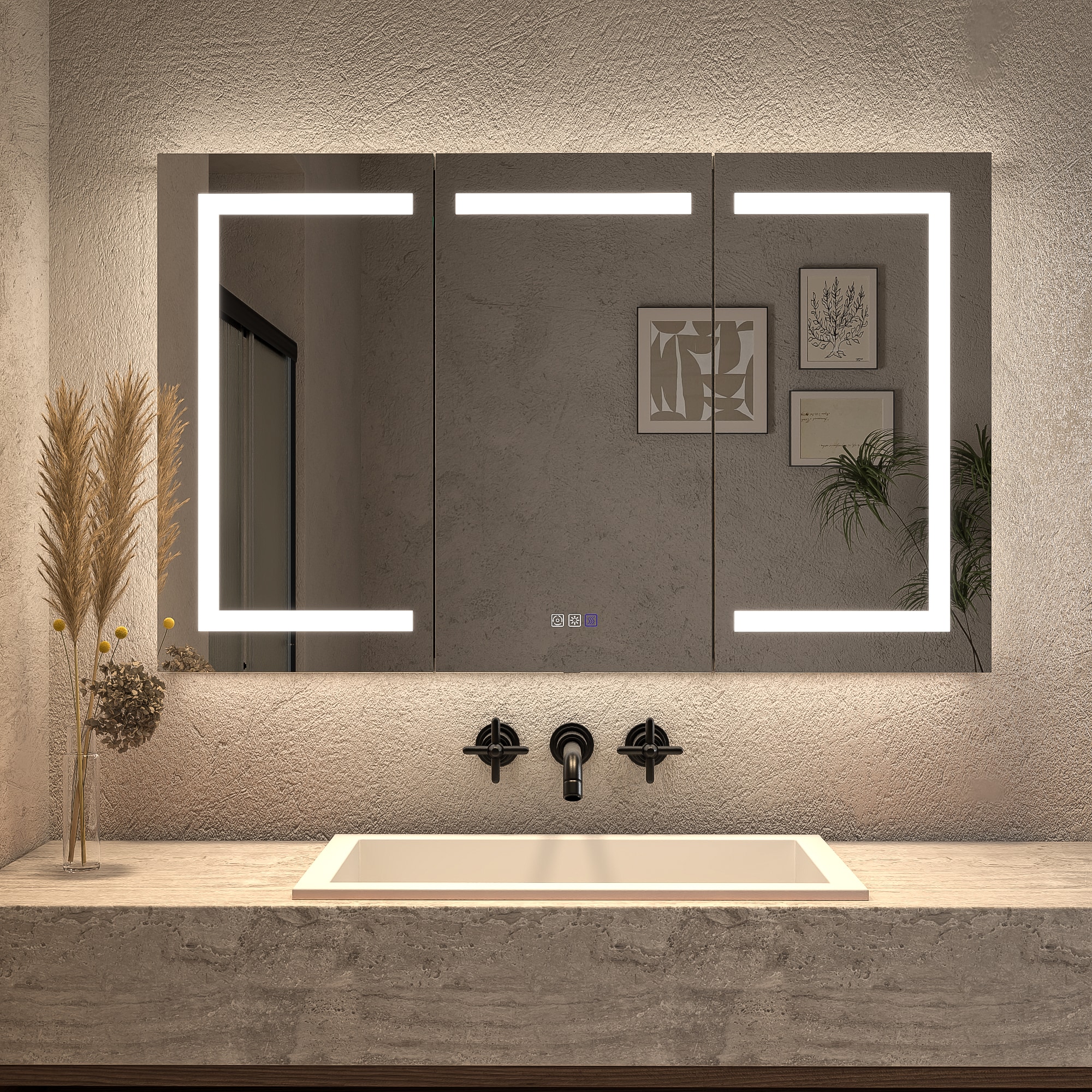 ExBrite DIBC3030RDL Bathroom-Medicine-Cabinets - View #19