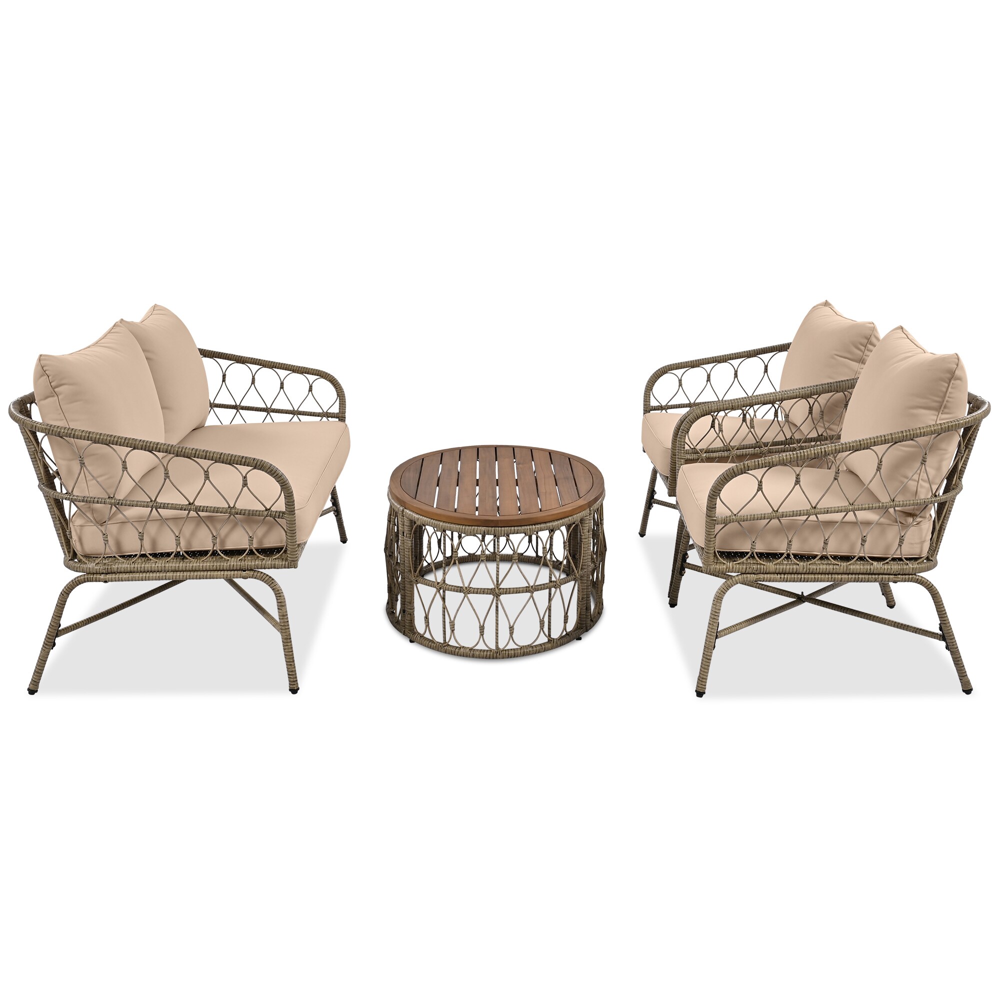 Fun Orange FUN25CP03 Patio-Conversation-Sets - View #7