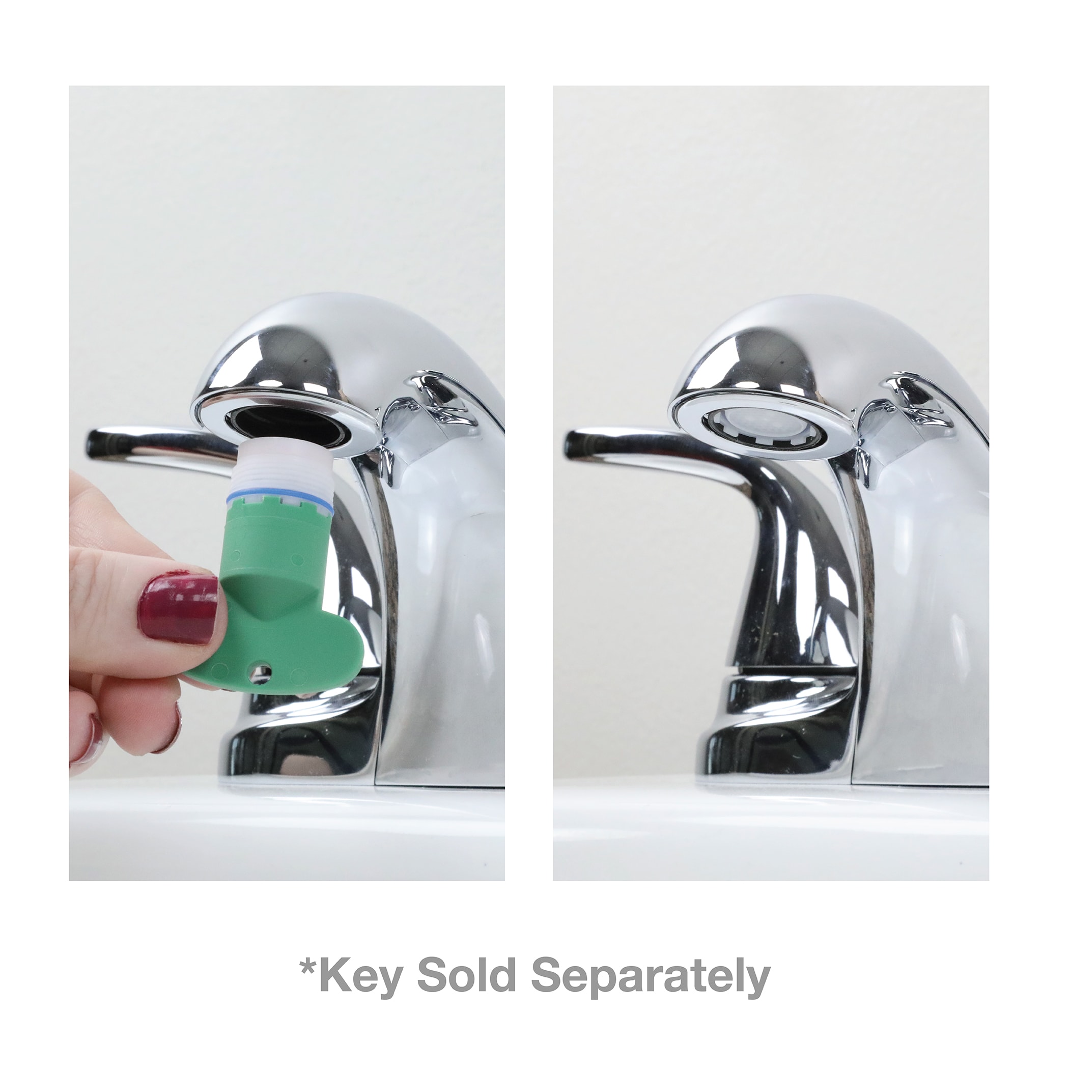 Danco 12070 Water Saving 1.2 GPM Tiny Hidden Faucet Aerator Insert (2 Pack)