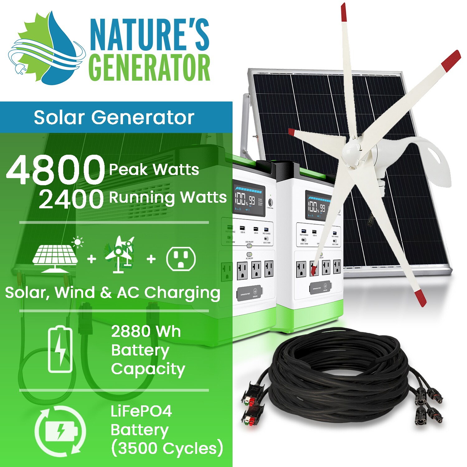 NATURE'S GENERATOR NGLGNPTW Solar-Generators - View #14