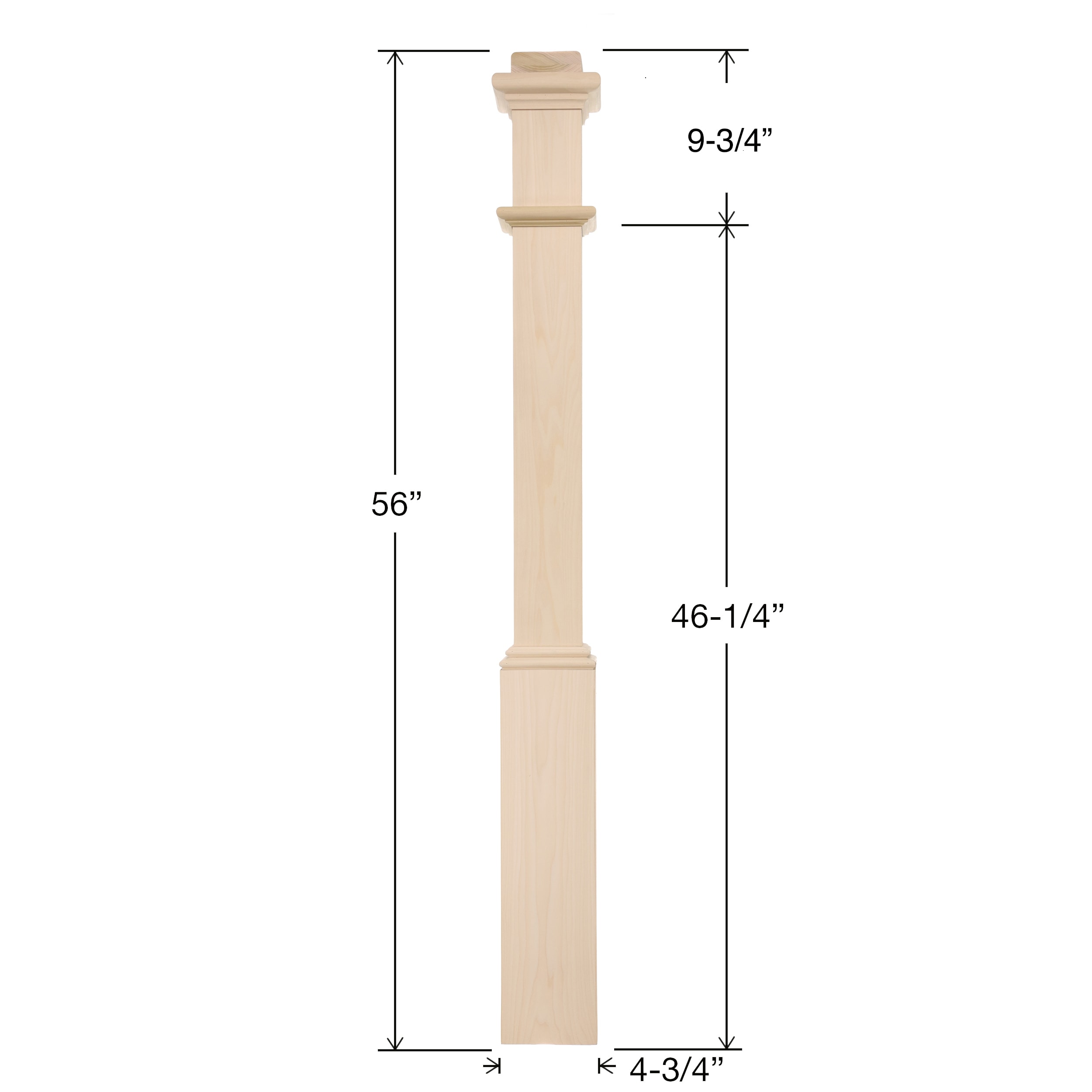 RELIABILT WG995PLPOP Interior-Stairpart-Newel-Posts - View #4