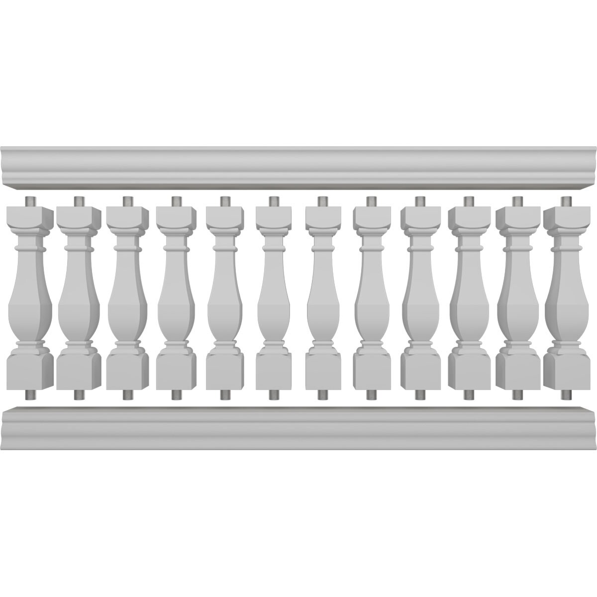 Ekena Millwork BALK40X084ACD railings - View #5