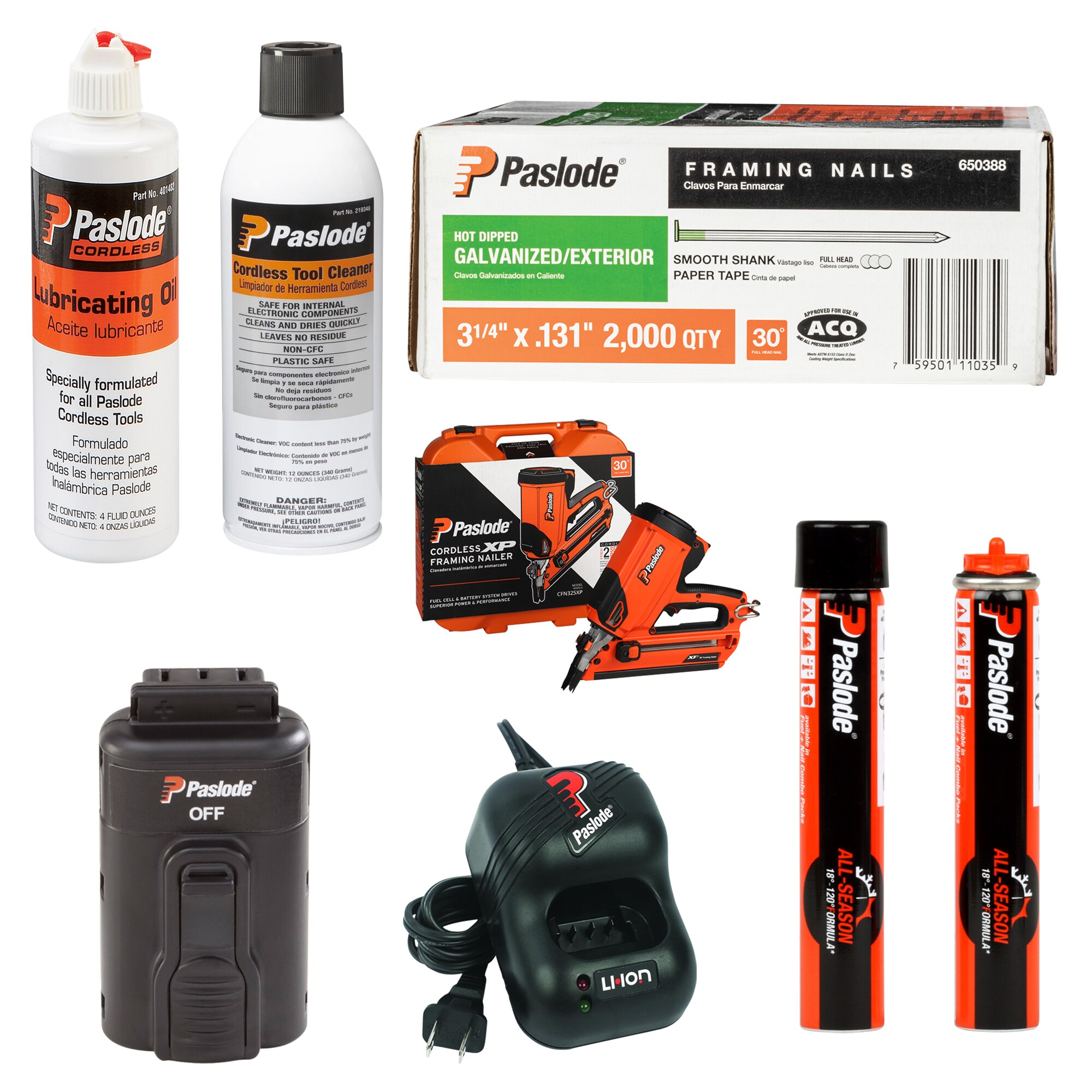 Paslode Spare Framing Fuel in the Air Compressor Accessories