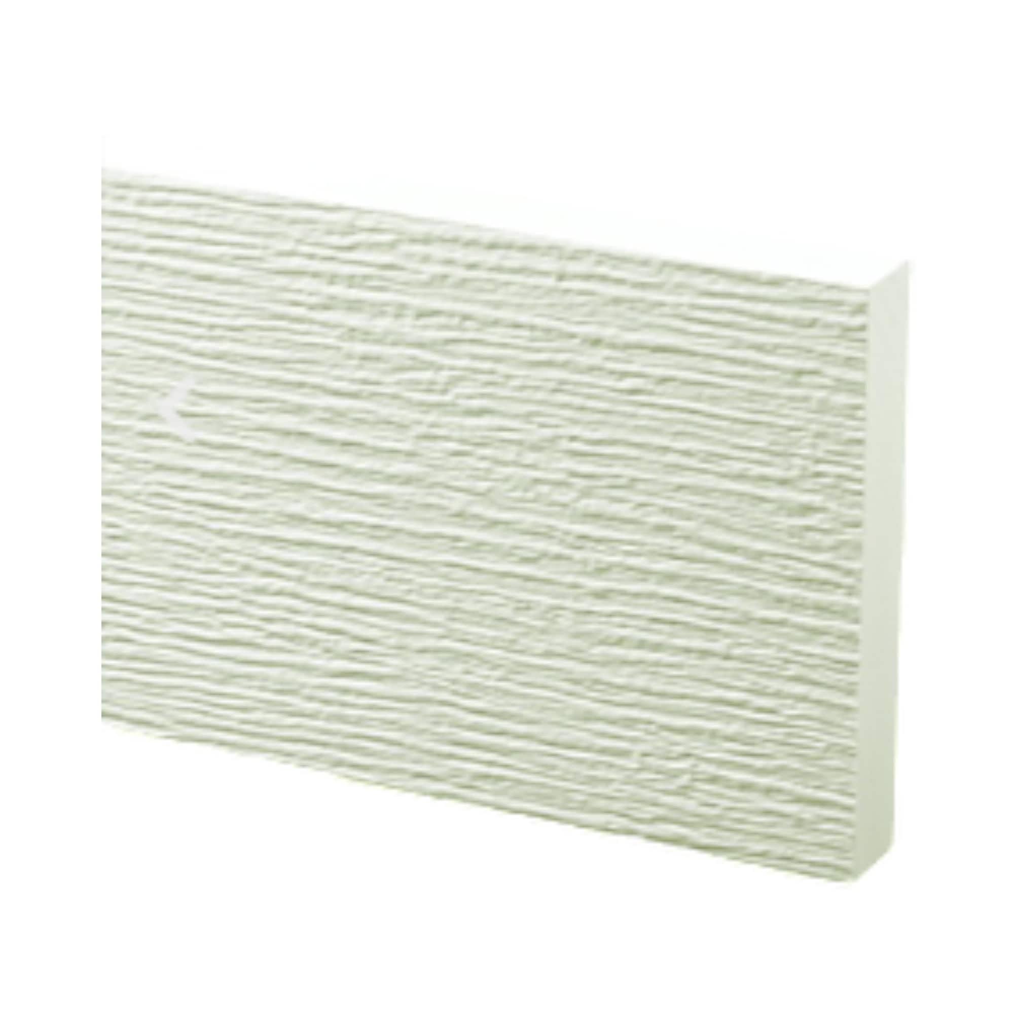 VersaTex 168068 1-in x 10-in x 12 Reversible (Smooth/Wood grain) PVC Trim Board
