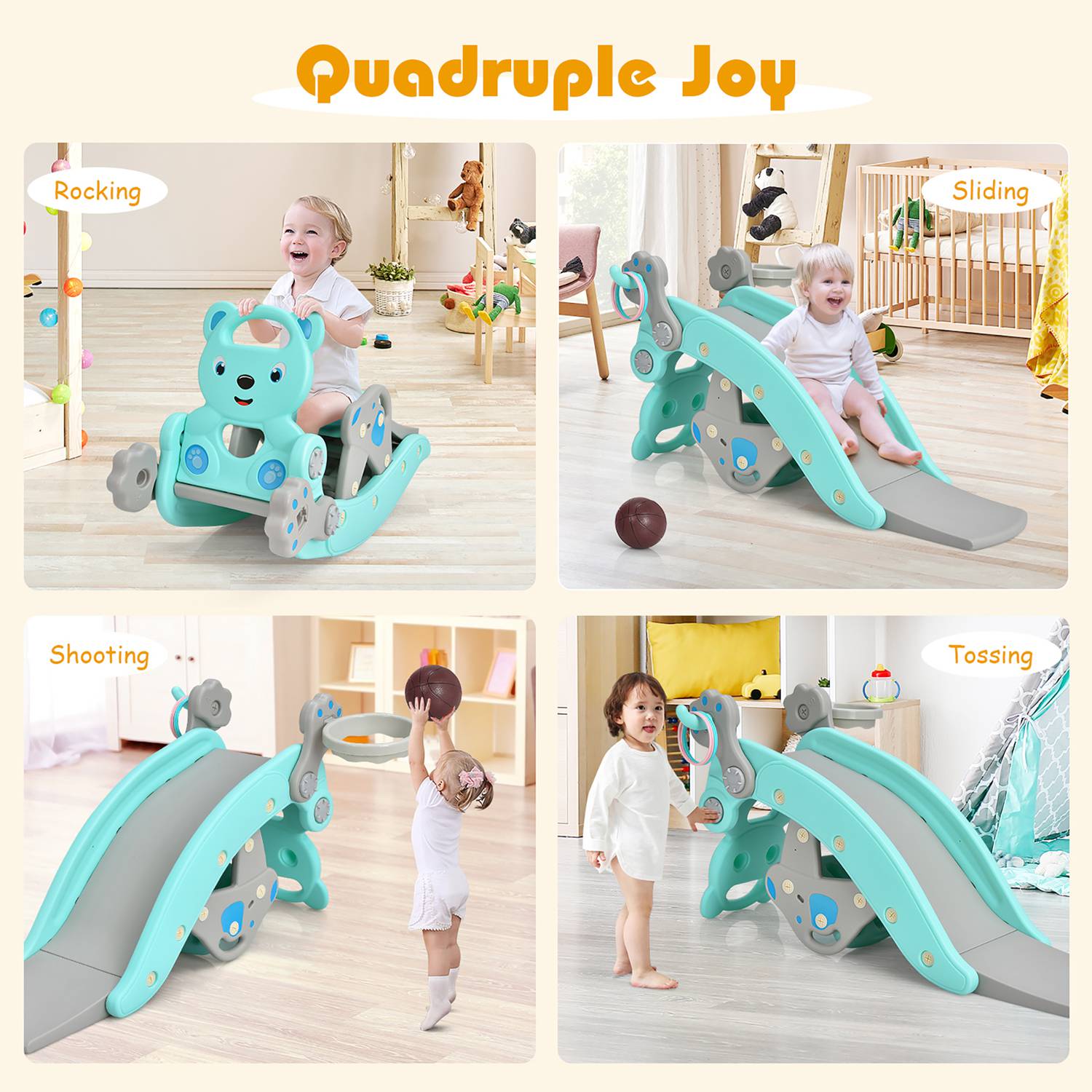 Costway CSHY000566 Play-Toys - View #6