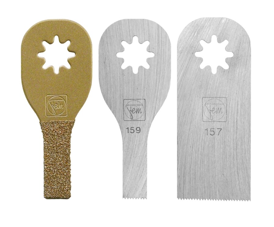 FEIN 63502157020 3-Pack High Speed Steel Oscillating Tool Blade
