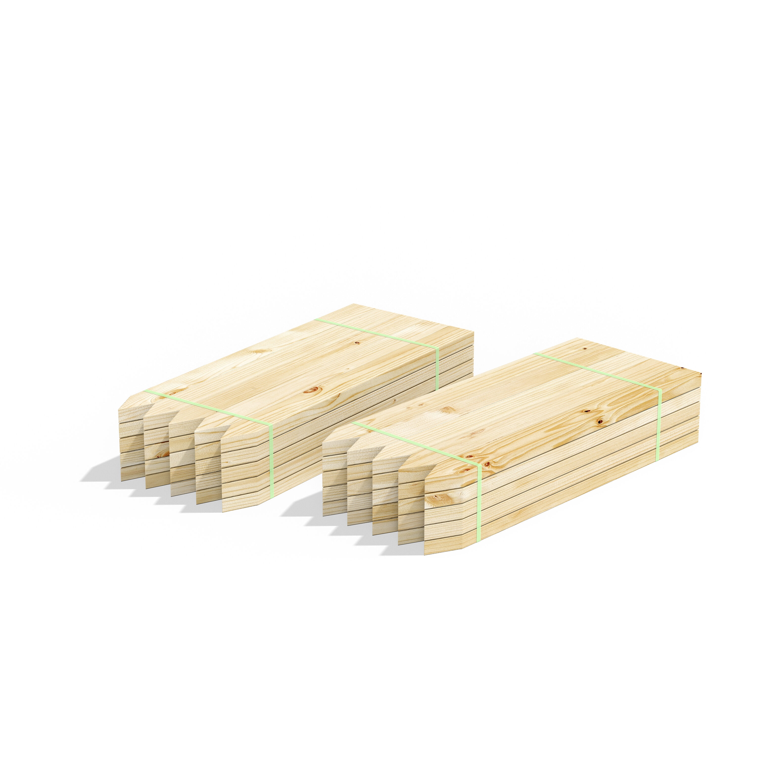 Greenes Fence RCSGSC15-48PK 48 -Pack 15.75-Inches Wood Multipurpose Landscape Stake