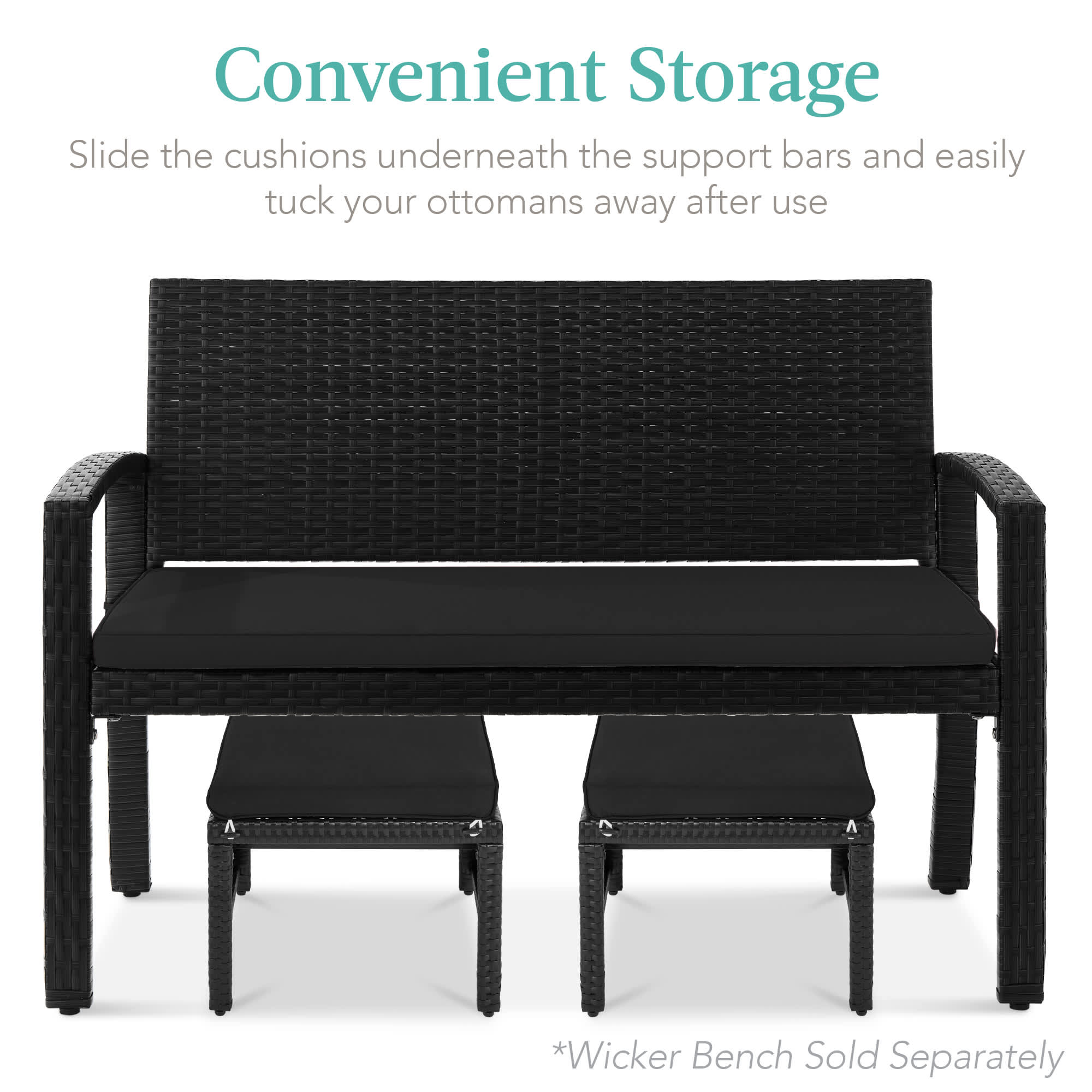 Best Choice Products SKY8823 Stools-Ottomans - View #3