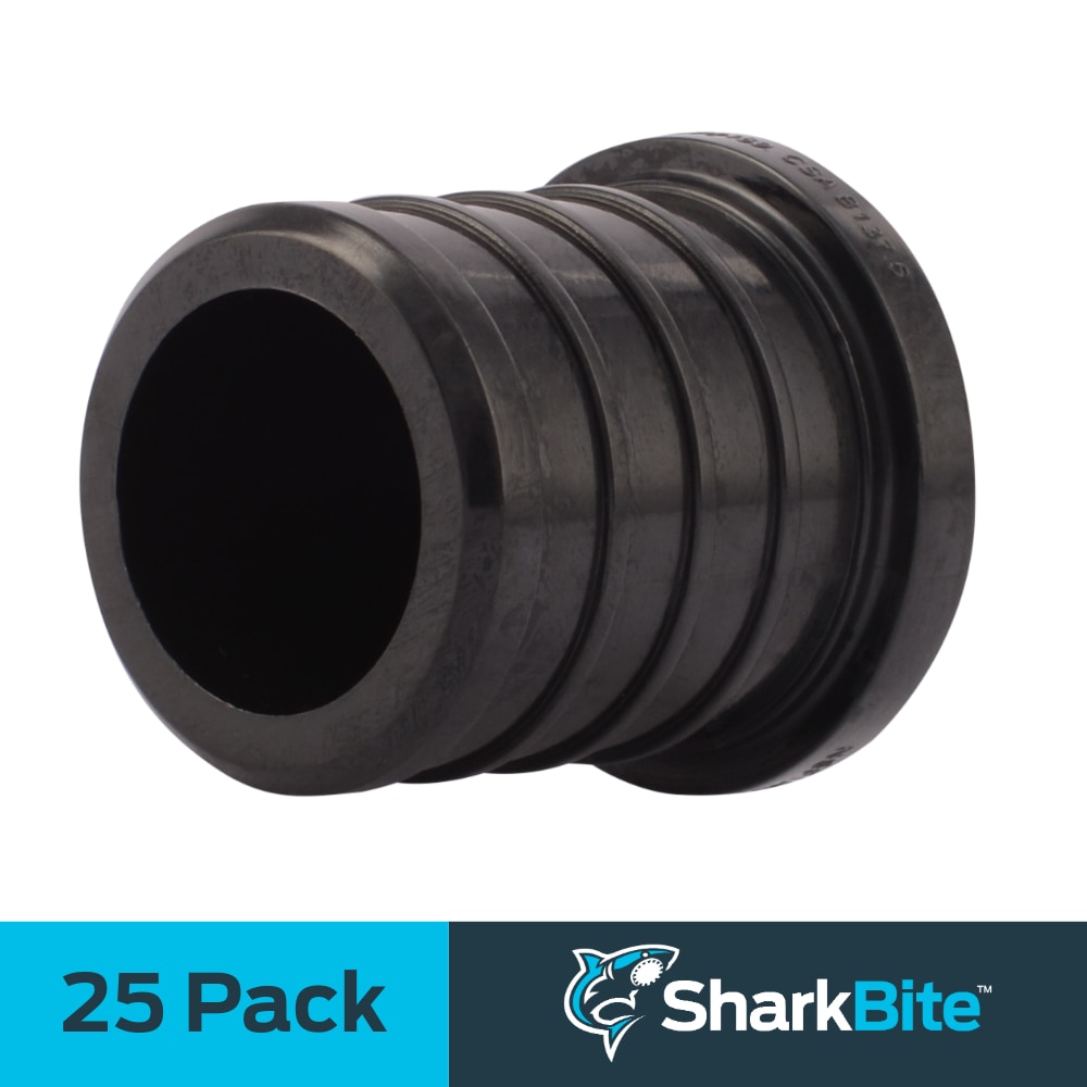 SharkBite UP520 1-in PEX Crimp Poly Plug (25-Pack)