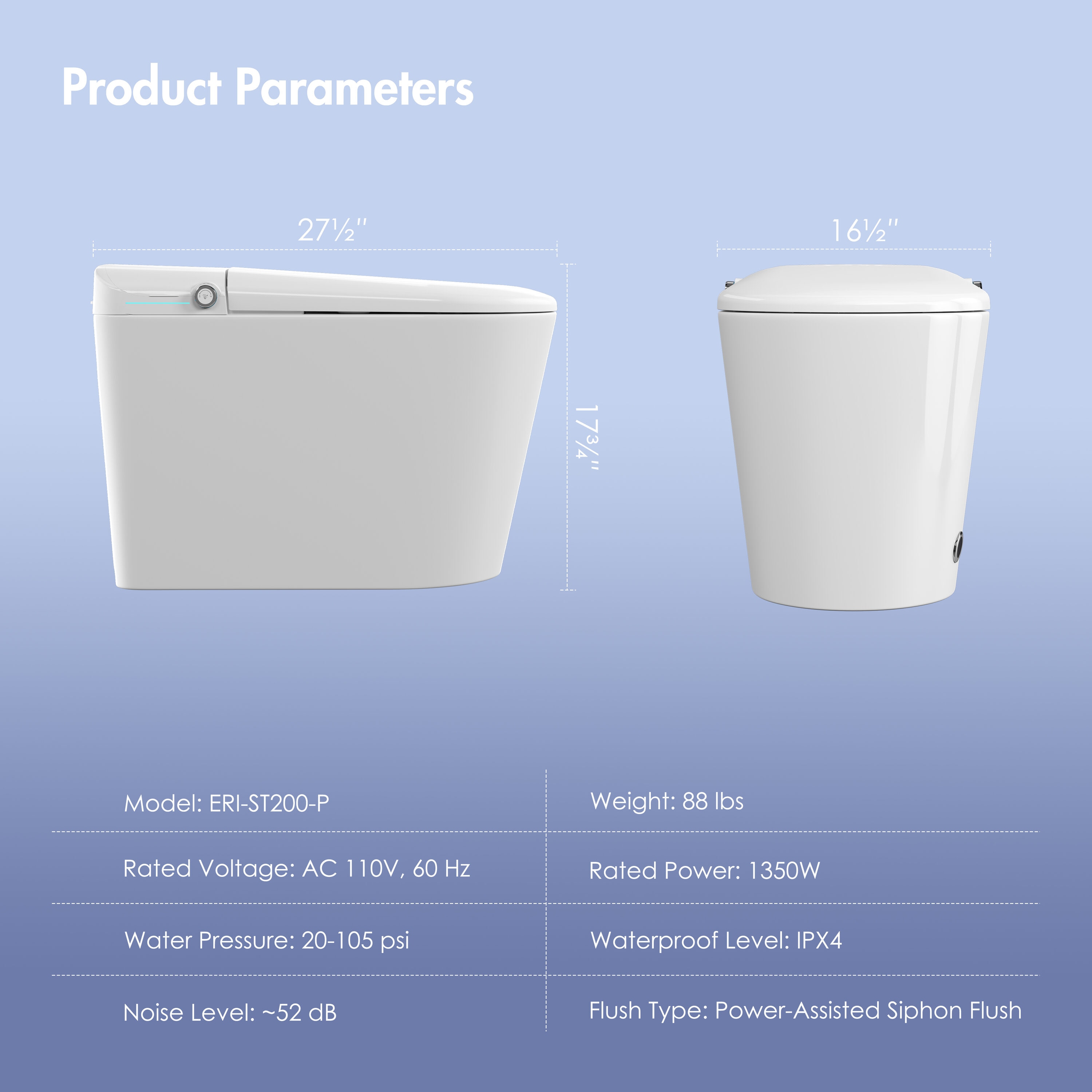 Eridanus ERI-ST200-P toilets - View #13