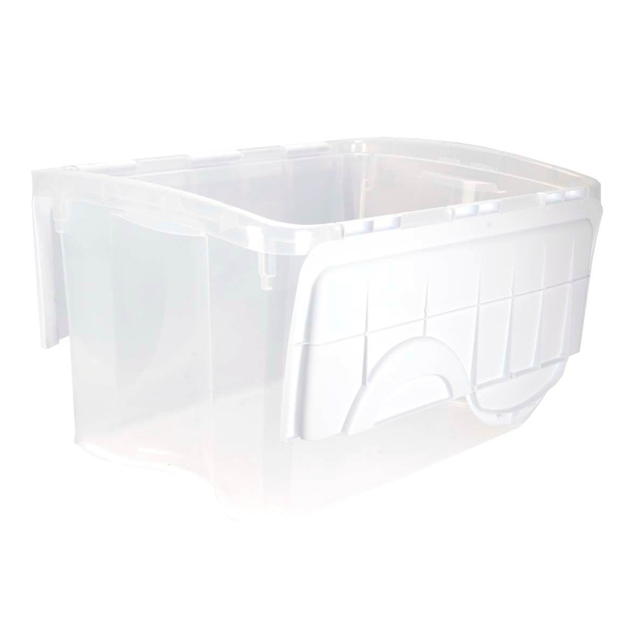 Sterilite 1914 - 48 Qt. Hinged Lid Storage Box White 19148006