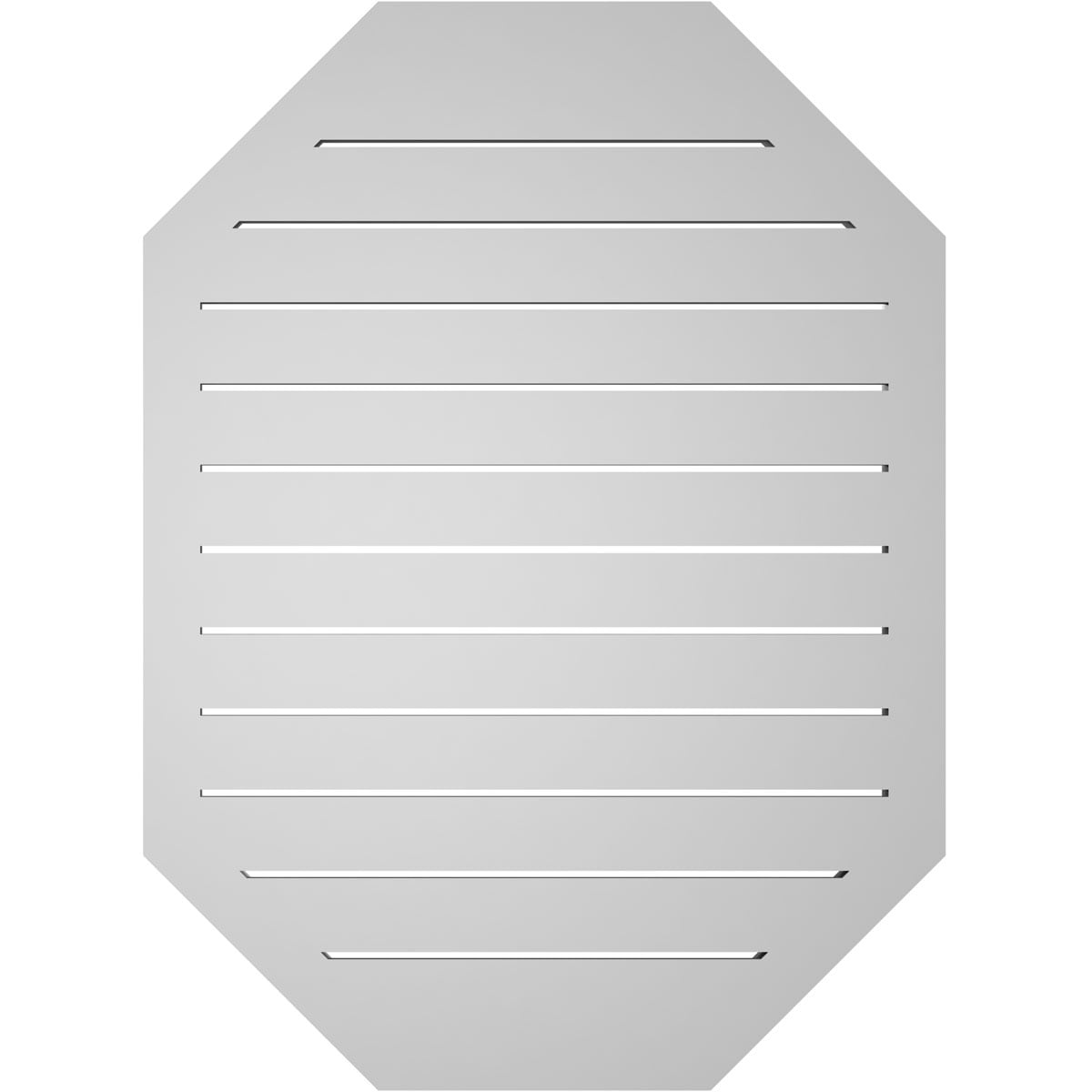 Ekena Millwork GVPOV28X3802SF Gable-Vents - View #4