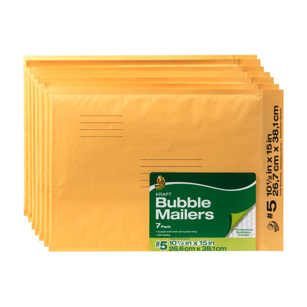 600 #2 TUFF Kraft Bubble Mailers 8.5x12 Self Seal Padded Envelopes 8.5 x 12 