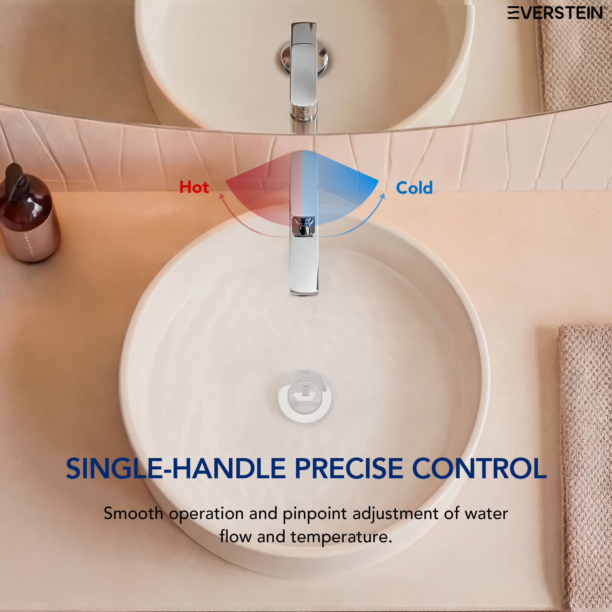 EVERSTEIN SFS-1310B-CH Lavatory-Faucets - View #6