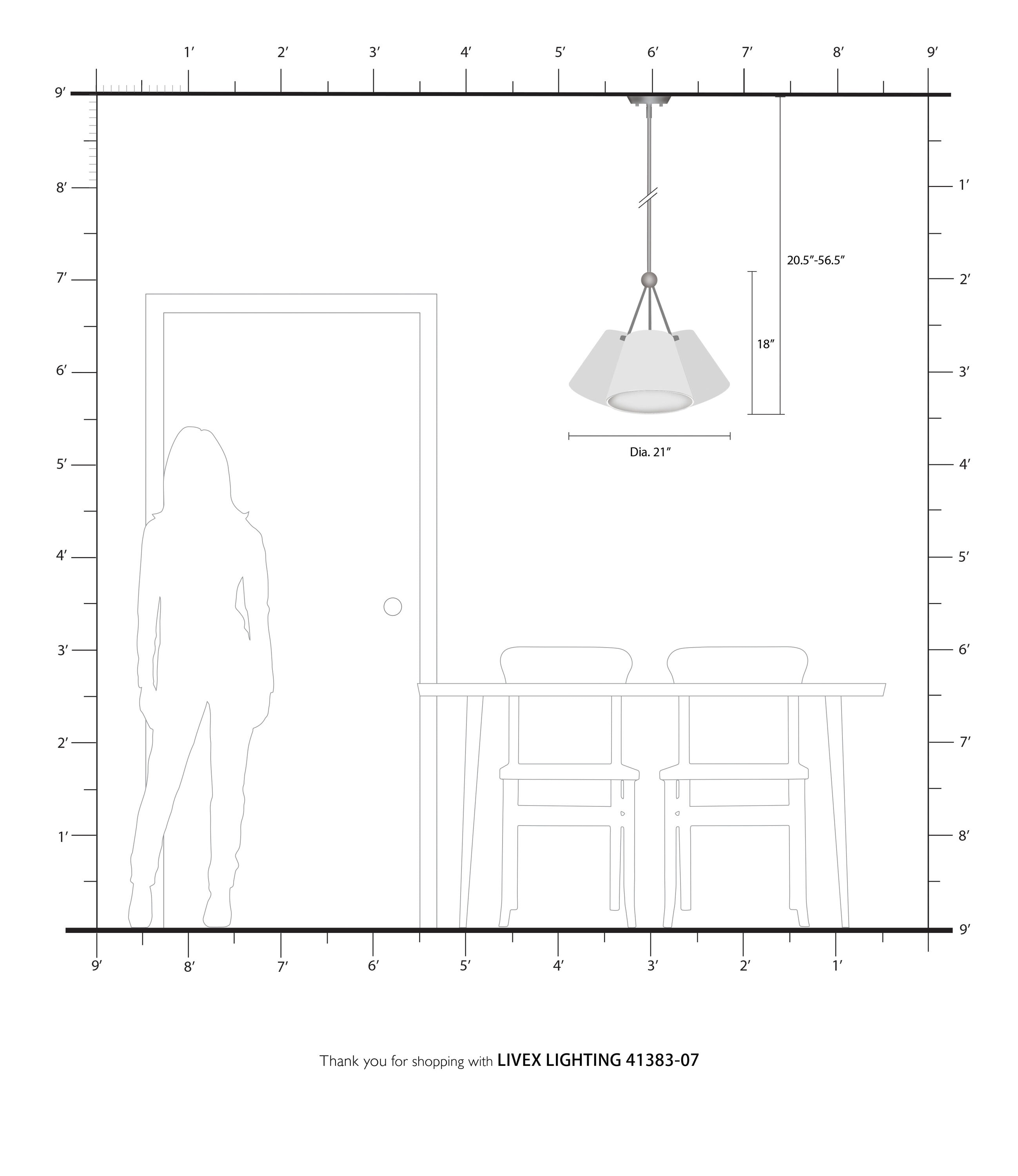 Livex Lighting 41383-07 b090015 - View #8