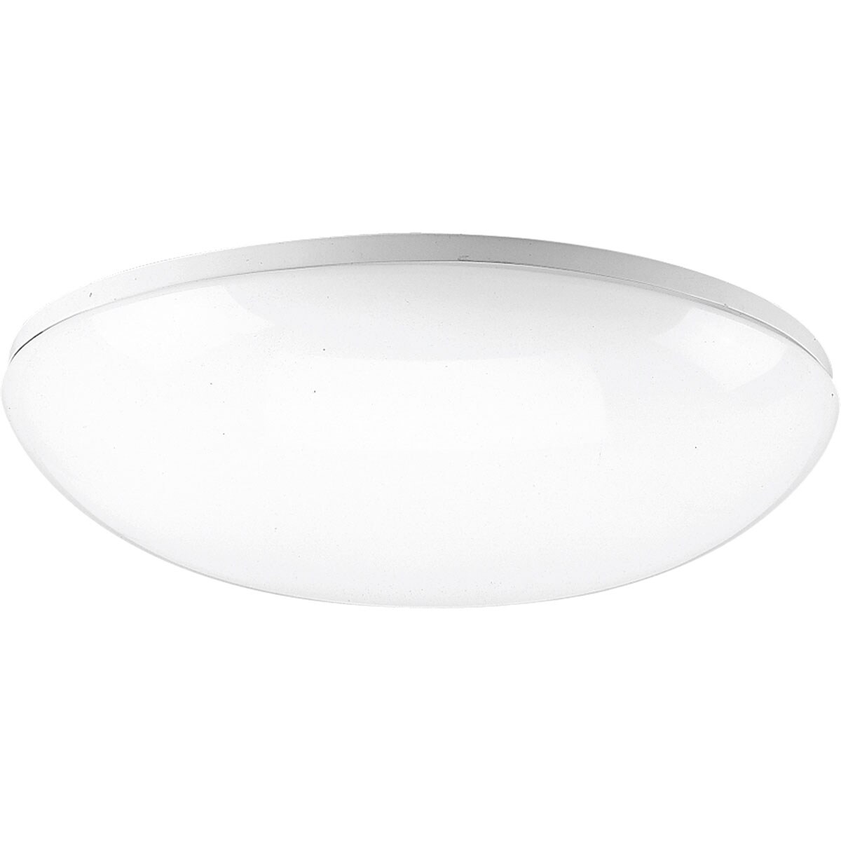 Progress Lighting P7384-30 1.5-ft White 2-Light Fluorescent Flush Mount Shop Light