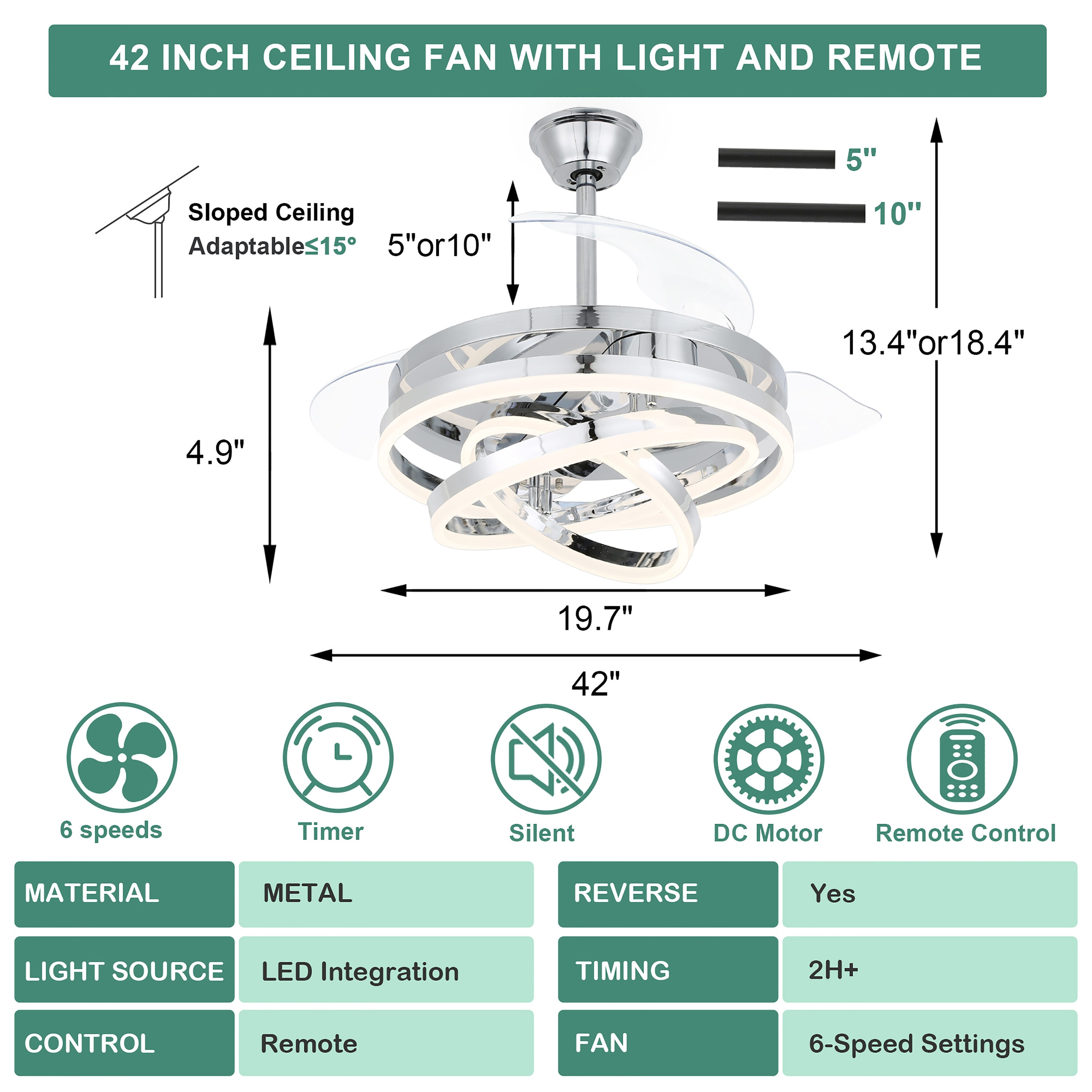 Cusp Barn DC4264-C Ceiling-Fans - View #10