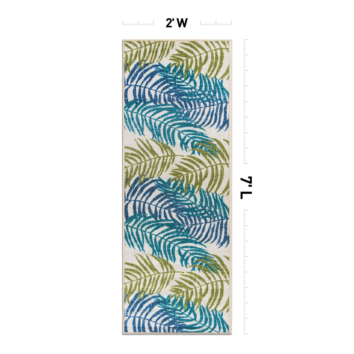 World Rug Gallery 9010BLUE2X7 rugs - View #4