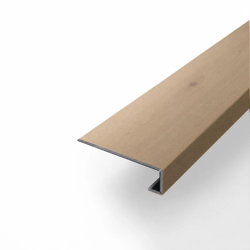 Flooret Flooret Modin LVP 48-in TruePlank Signature Micro Bevel Square Nosing - Kora Micro Bevel Signature, Made from a Real Plank, Waterproof, Scratch-Resistant and Easy to Install, Flush Finish for Stairs